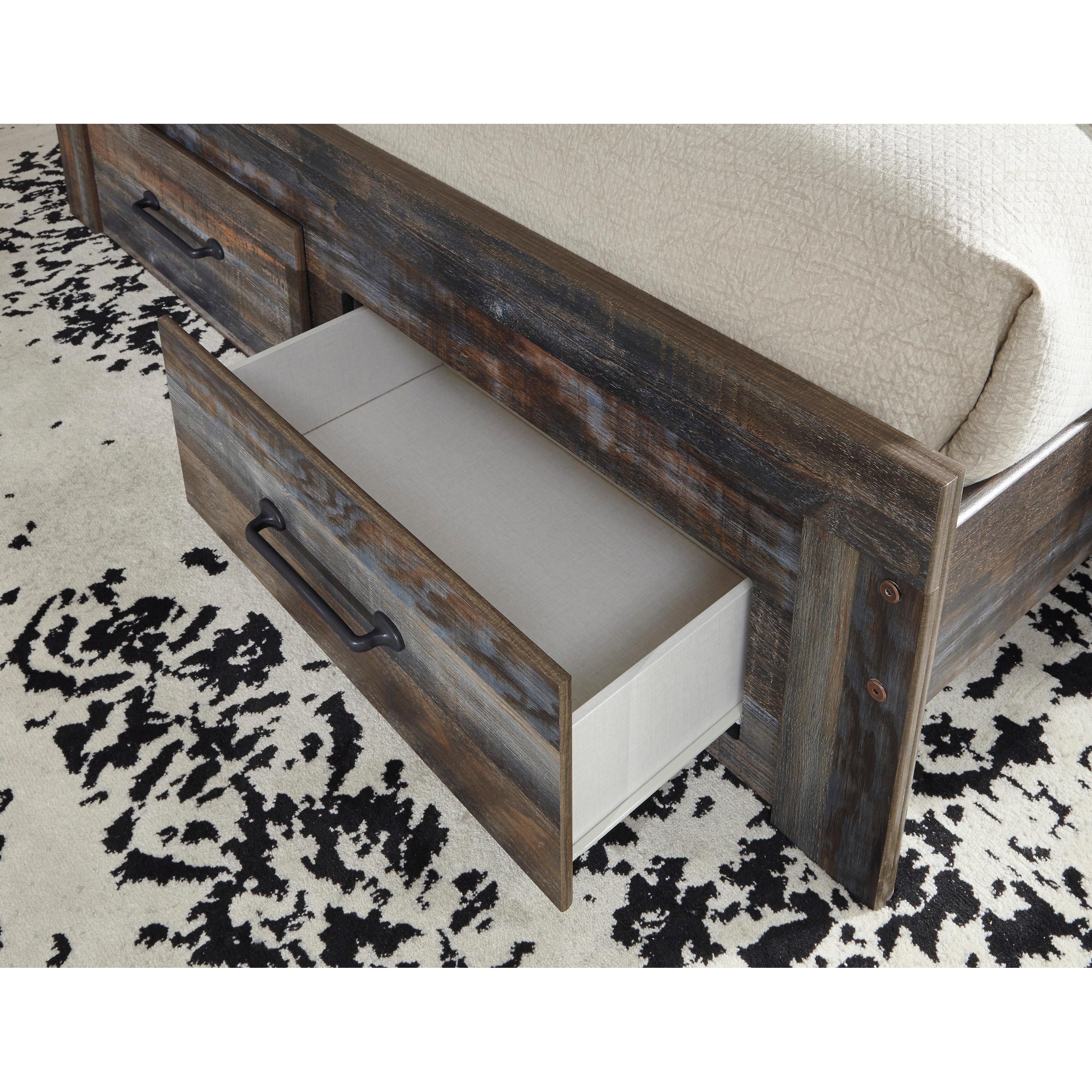 Signature Design by Ashley Drystan King Bookcase Bed with Storage B211-69/B211-56S/B211-97 - Image 6