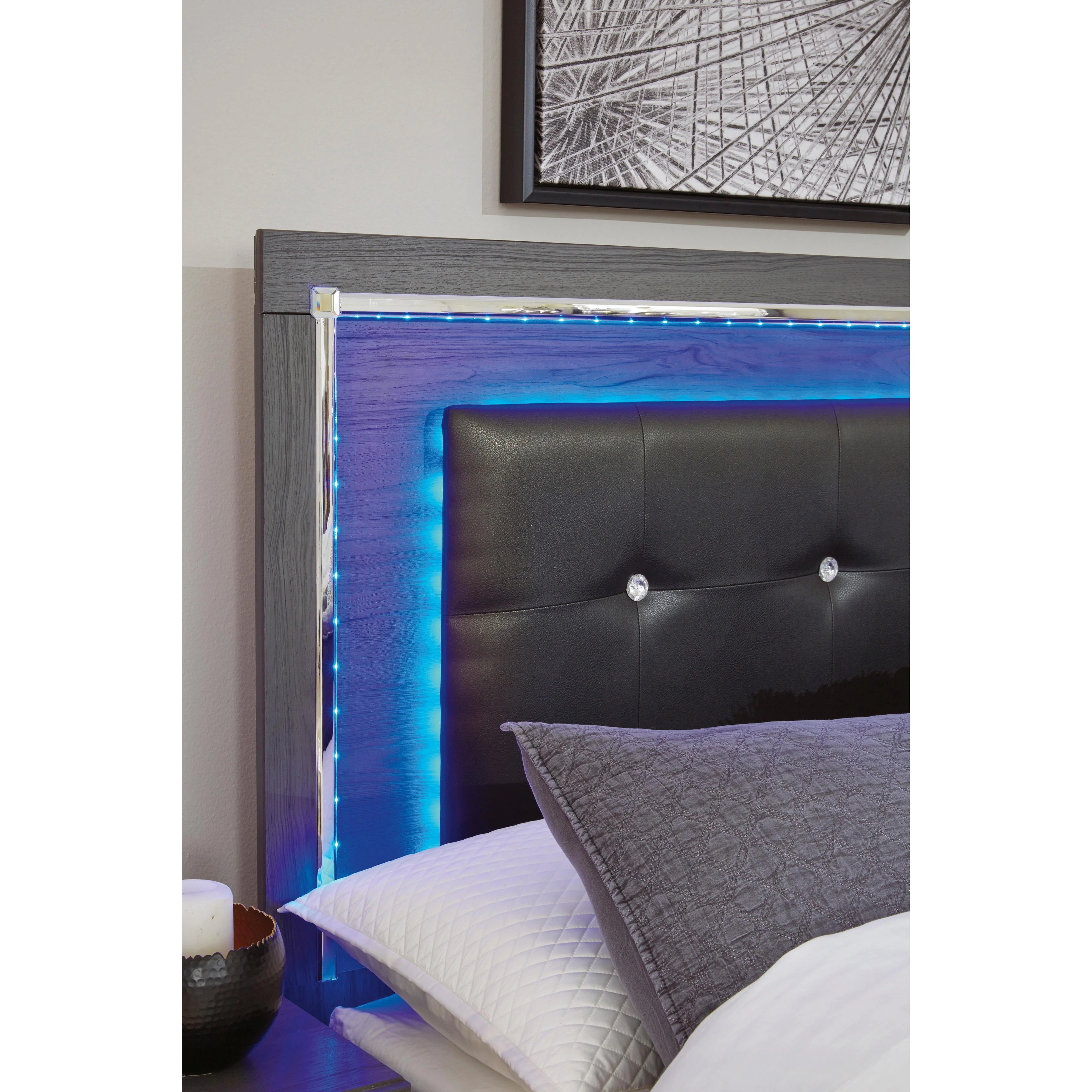 Signature Design by Ashley Lodanna King Panel Bed with Storage B214-58/B214-56S/B214-97 - Image 4