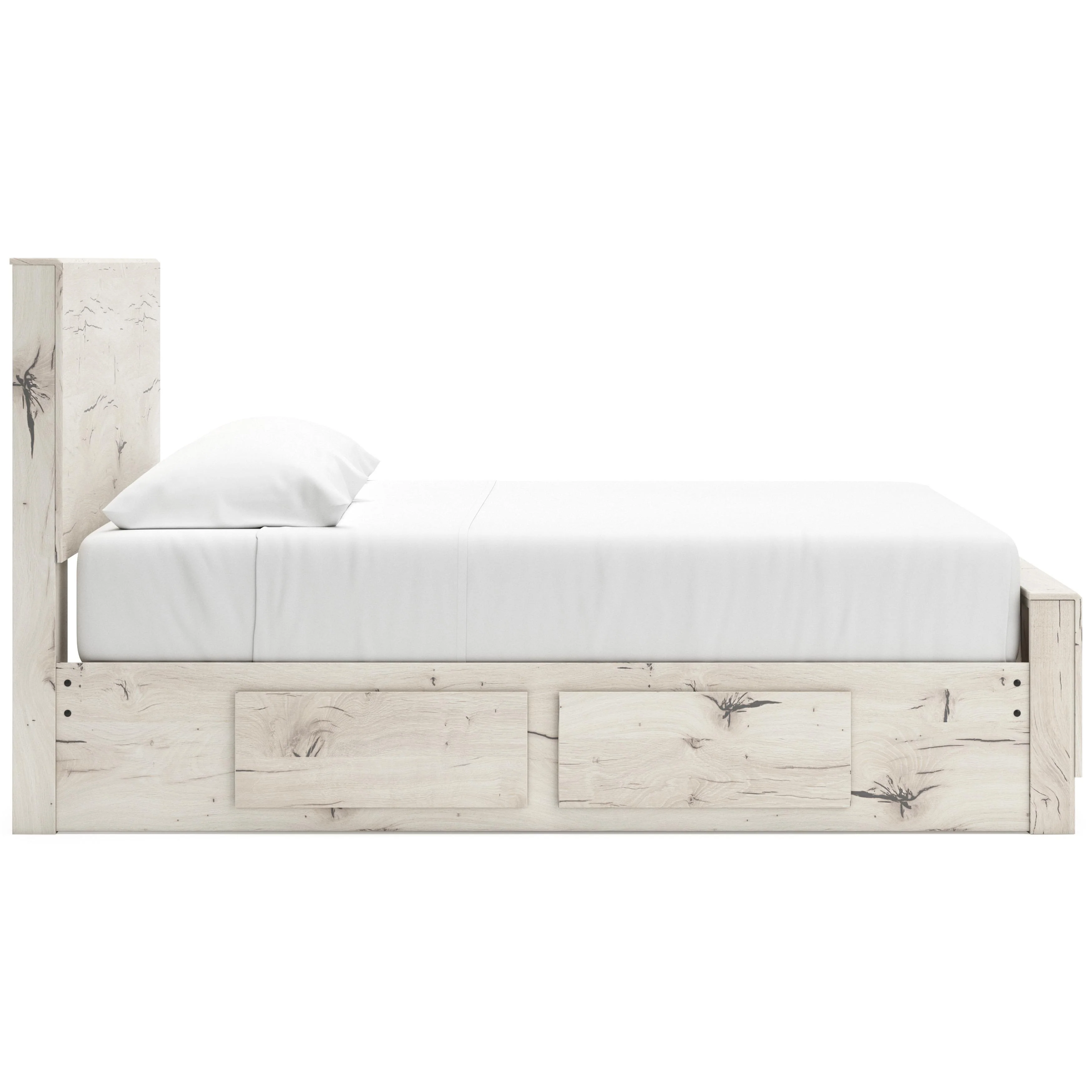 Signature Design by Ashley Lawroy B2310B12 King Panel Bed with Storage - Image 4