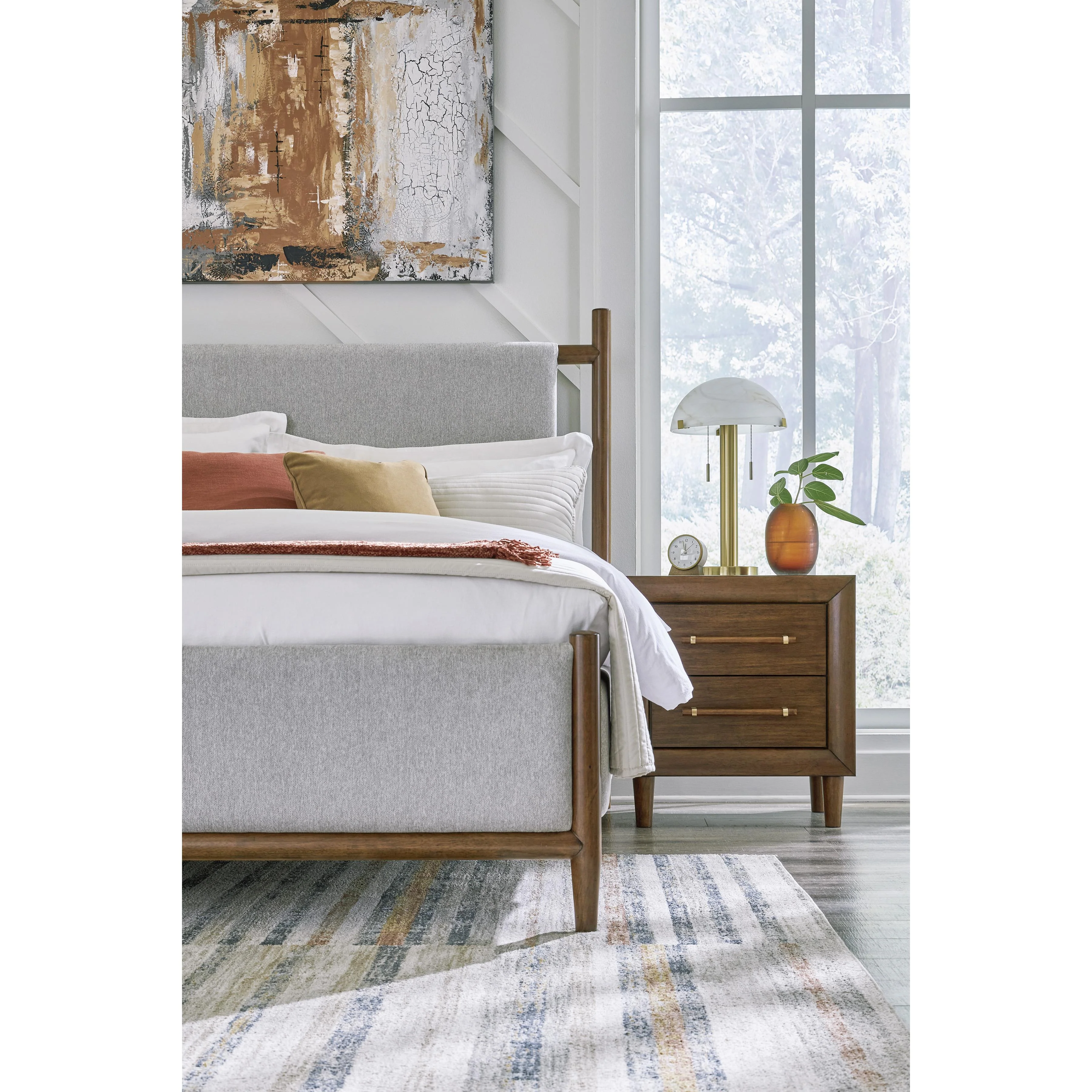 Signature Design by Ashley Lyncott B615B6 King Upholstered Bed - Image 10