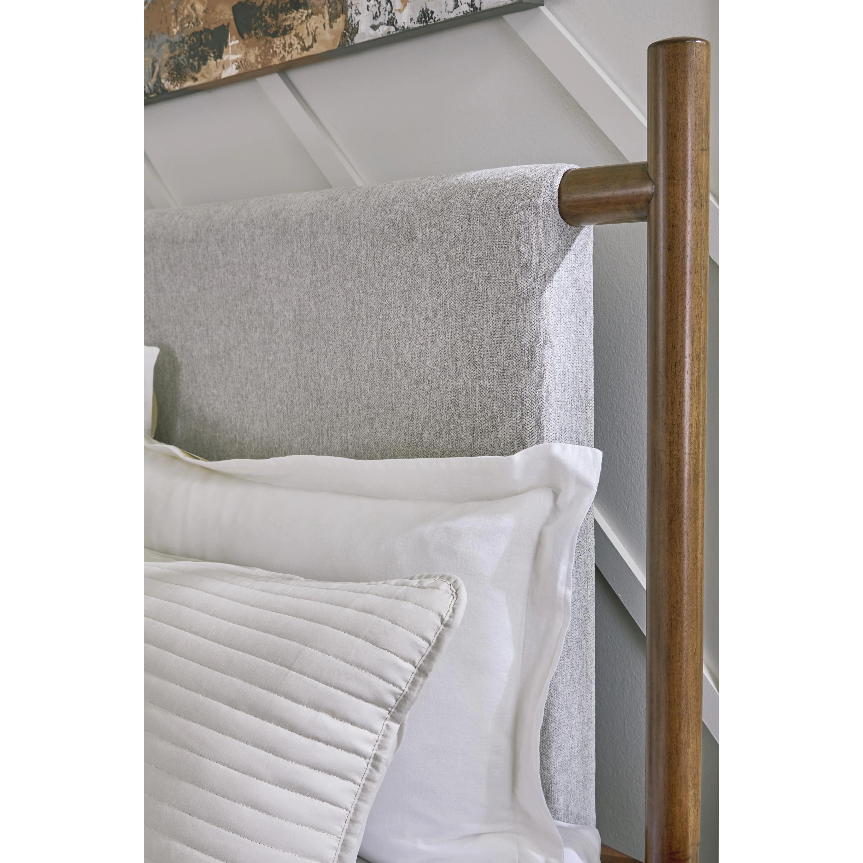 Signature Design by Ashley Lyncott B615B6 King Upholstered Bed - Image 6