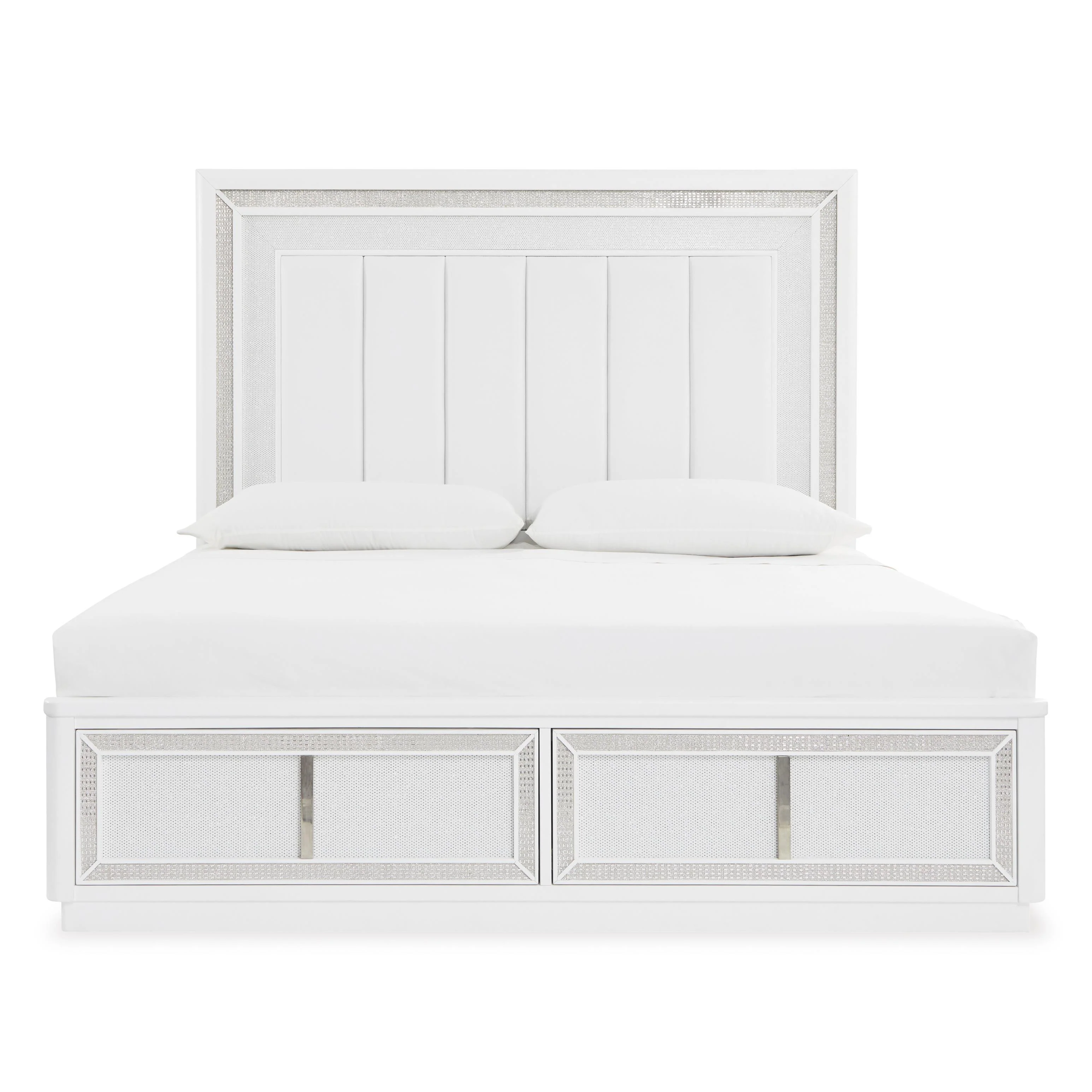 Signature Design by Ashley Chalanna B822B4 King Upholstered Storage Bed - Image 3