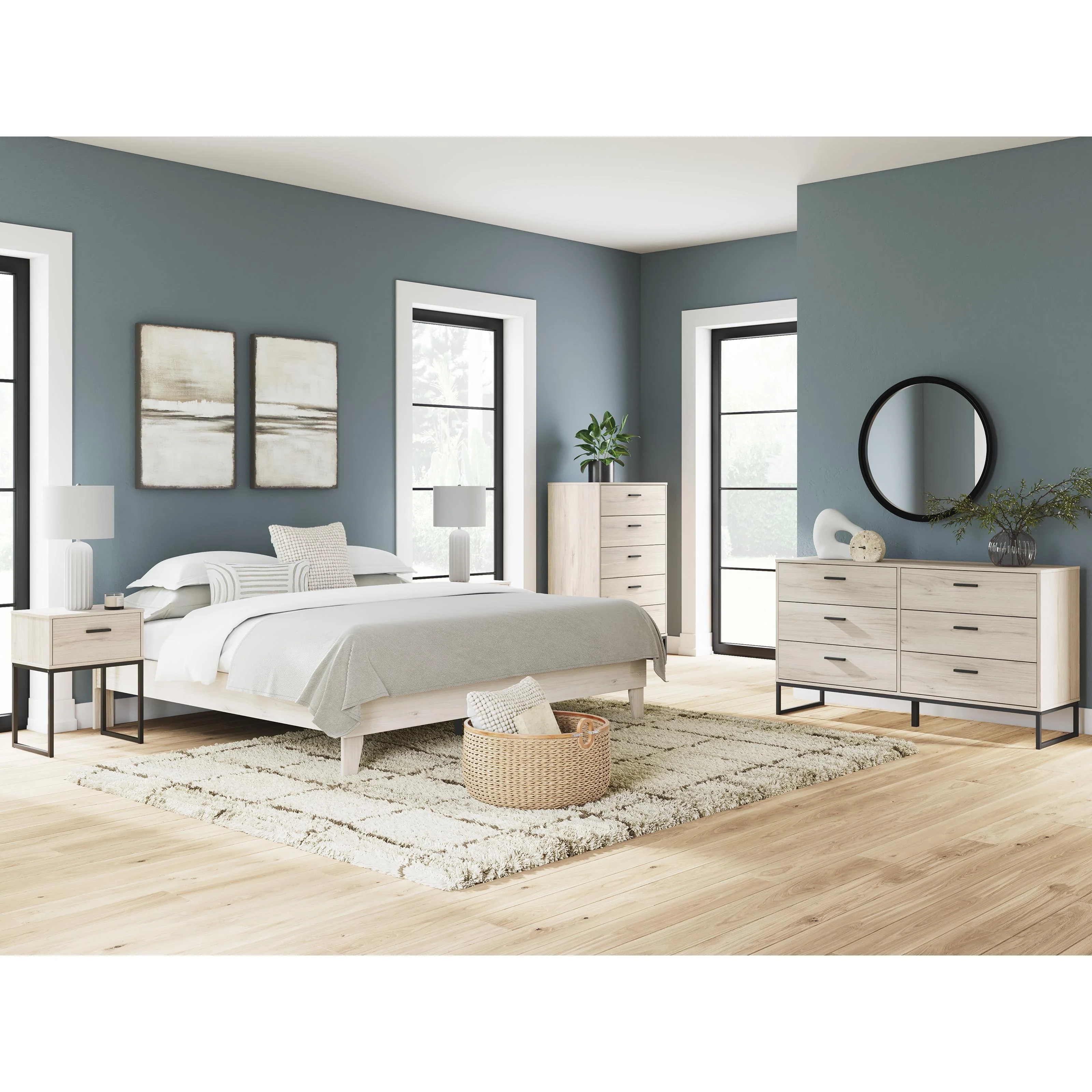 Signature Design by Ashley Socalle EB1864-114 King Platform Bed - Image 7