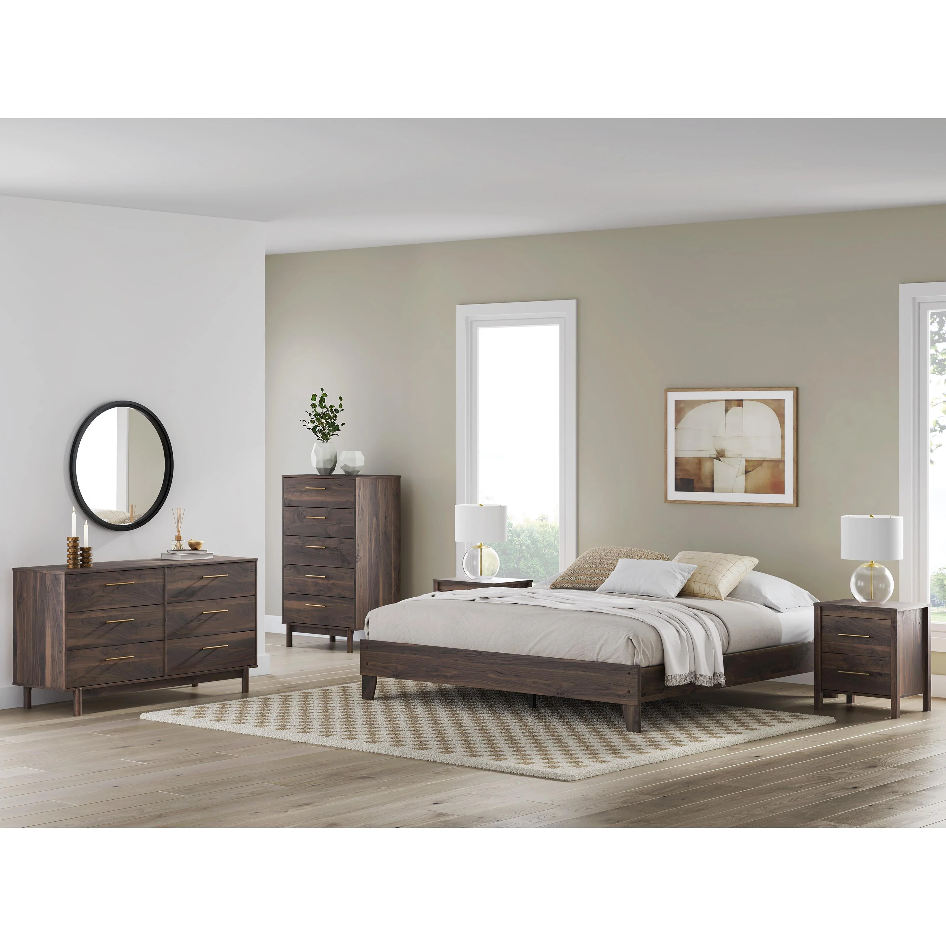 Signature Design by Ashley Calverson EB3660-114 King Platform Bed - Image 7