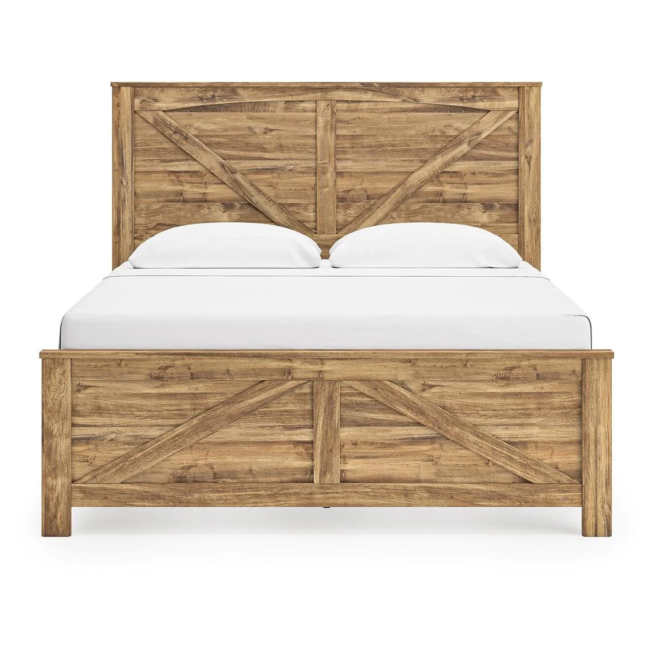 Signature Design by Ashley Maystonna PCB1580B6 King Crossbuck Panel Bed - Image 6