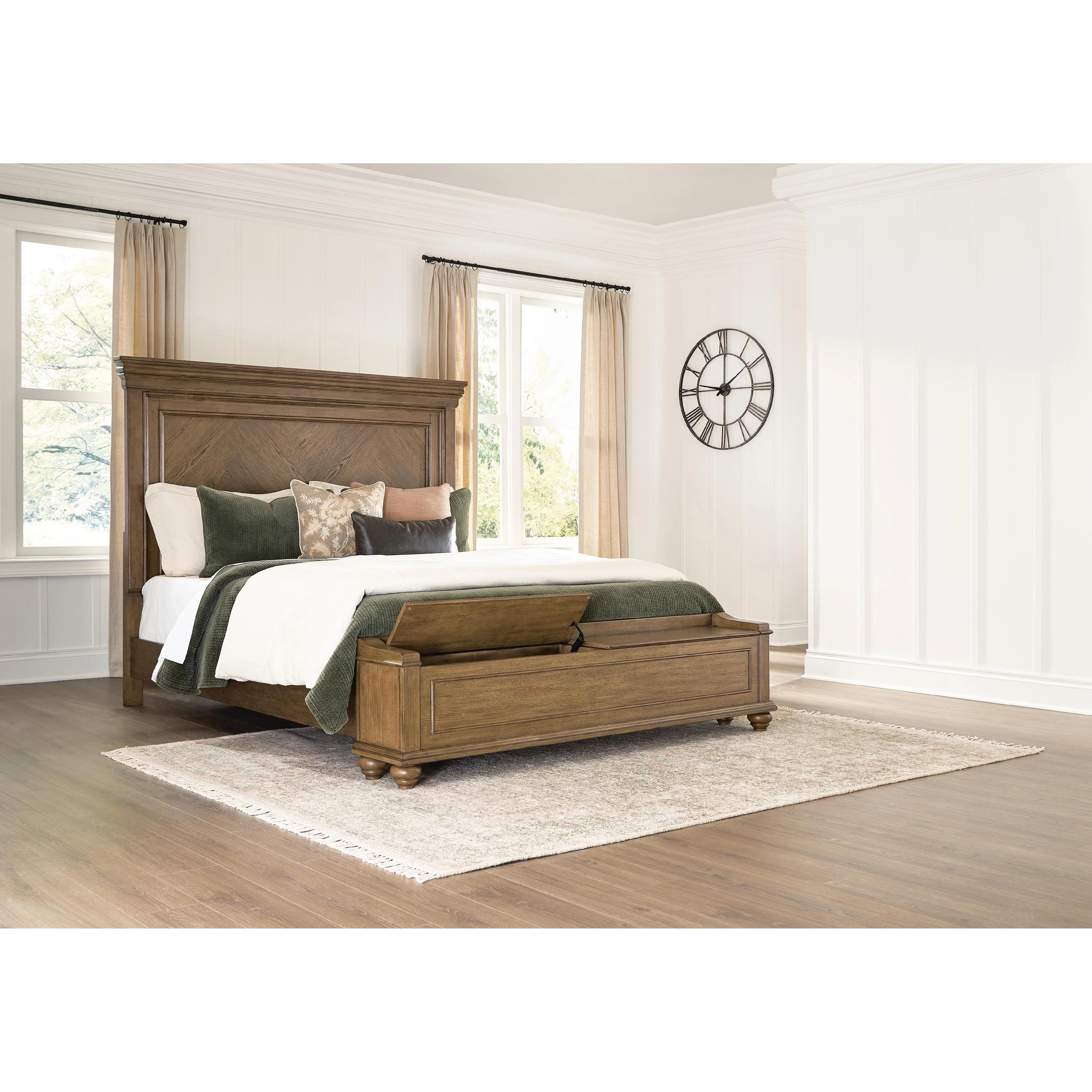 Signature Design by Ashley Karallin King Panel Bed with Storage PCB782-56S/PCB782-58/PCB782-97 - Image 7