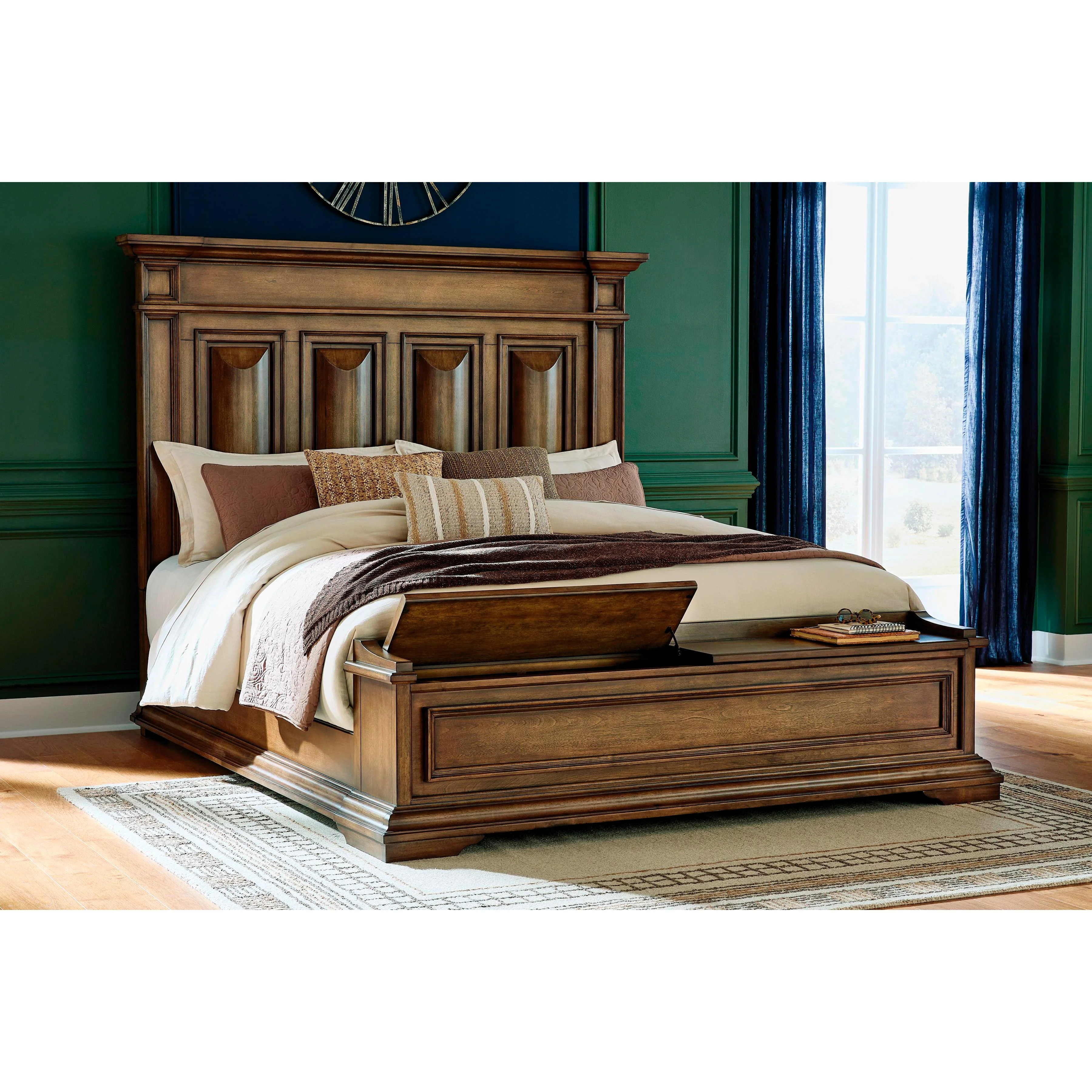 Signature Design by Ashley Frantanna PCB949B8 King Panel Storage Bed - Image 8