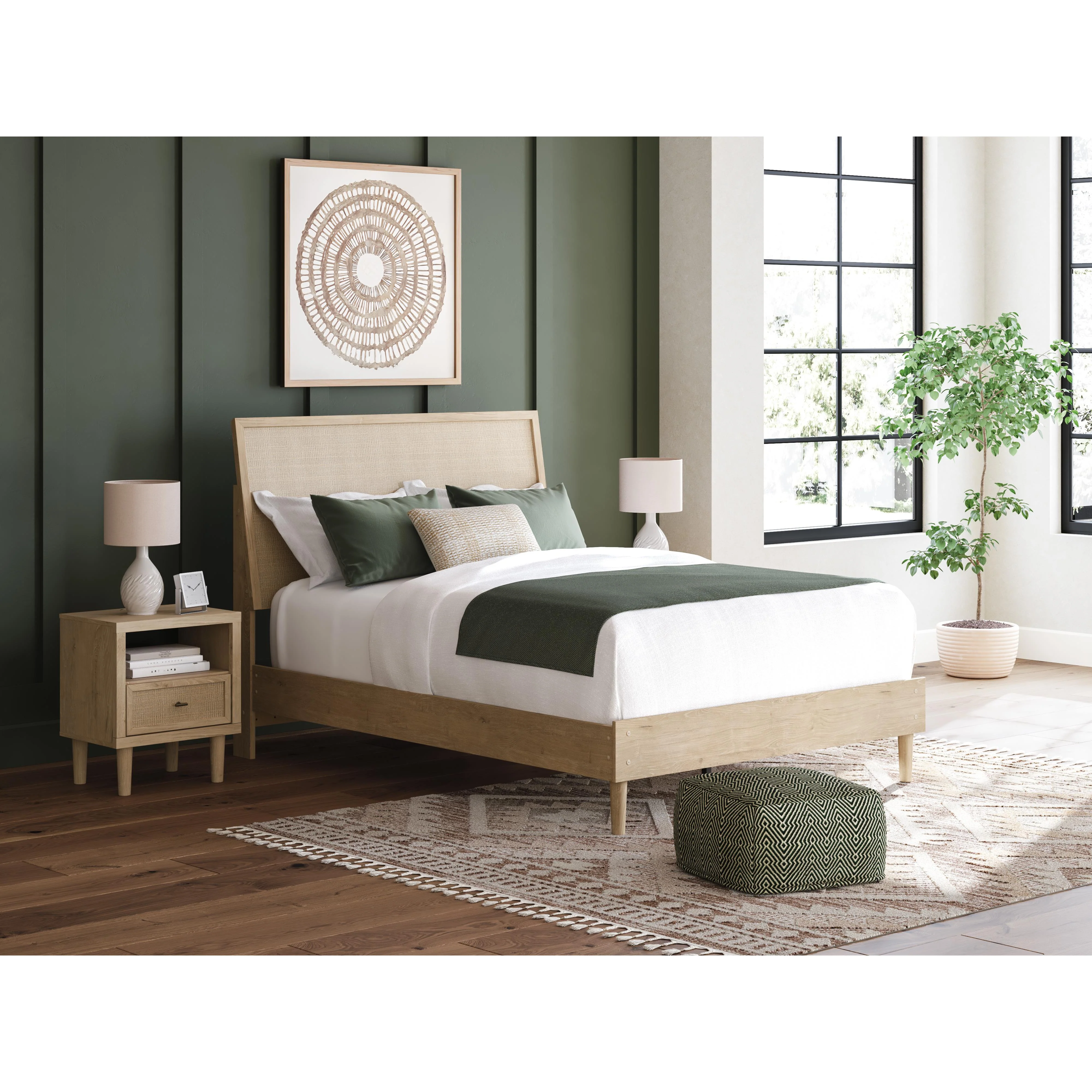 Signature Design by Ashley Cielden B1199B3 Queen Panel Bed - Image 6