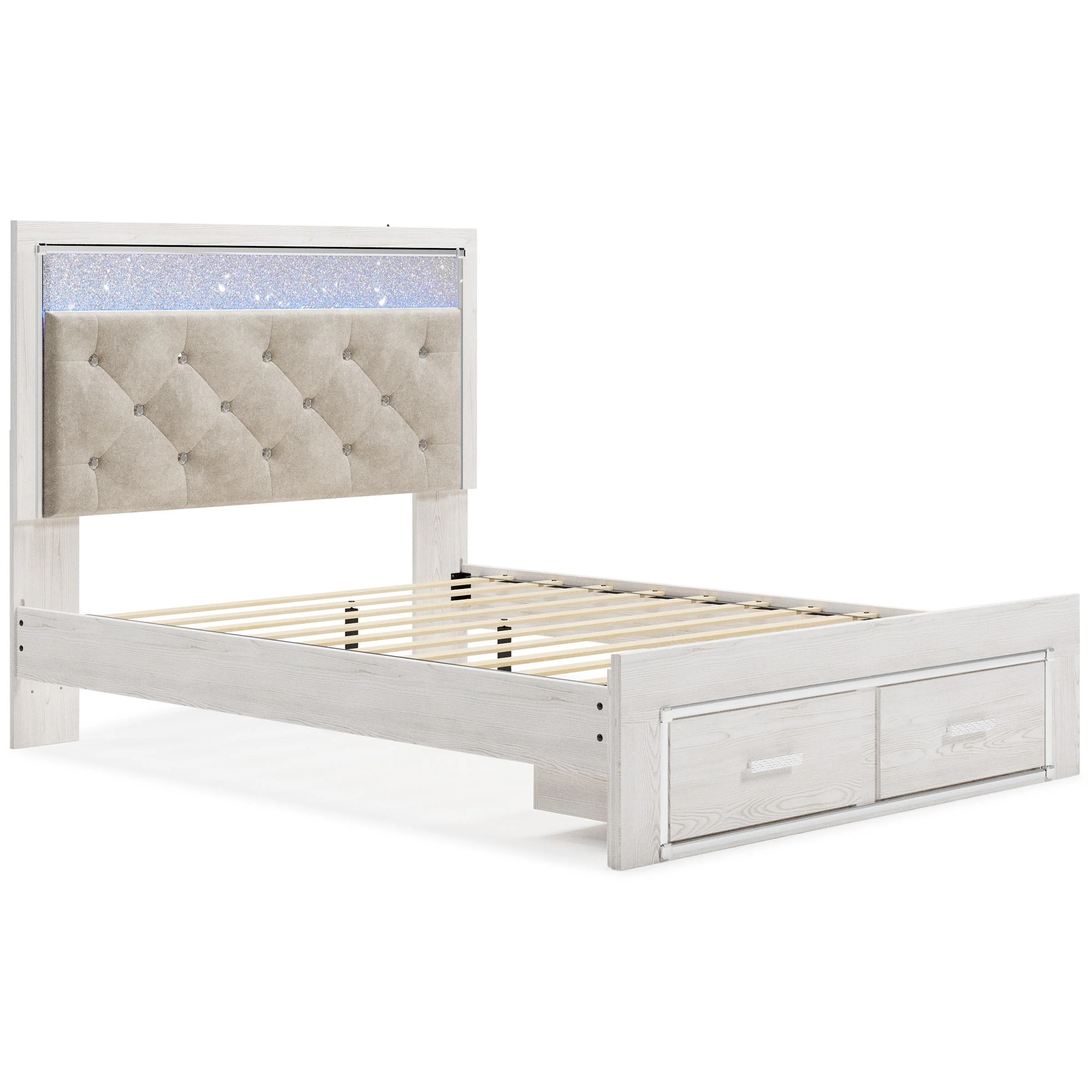 Signature Design by Ashley Altyra B2640B17 Queen Upholstered Storage Bed - Image 4