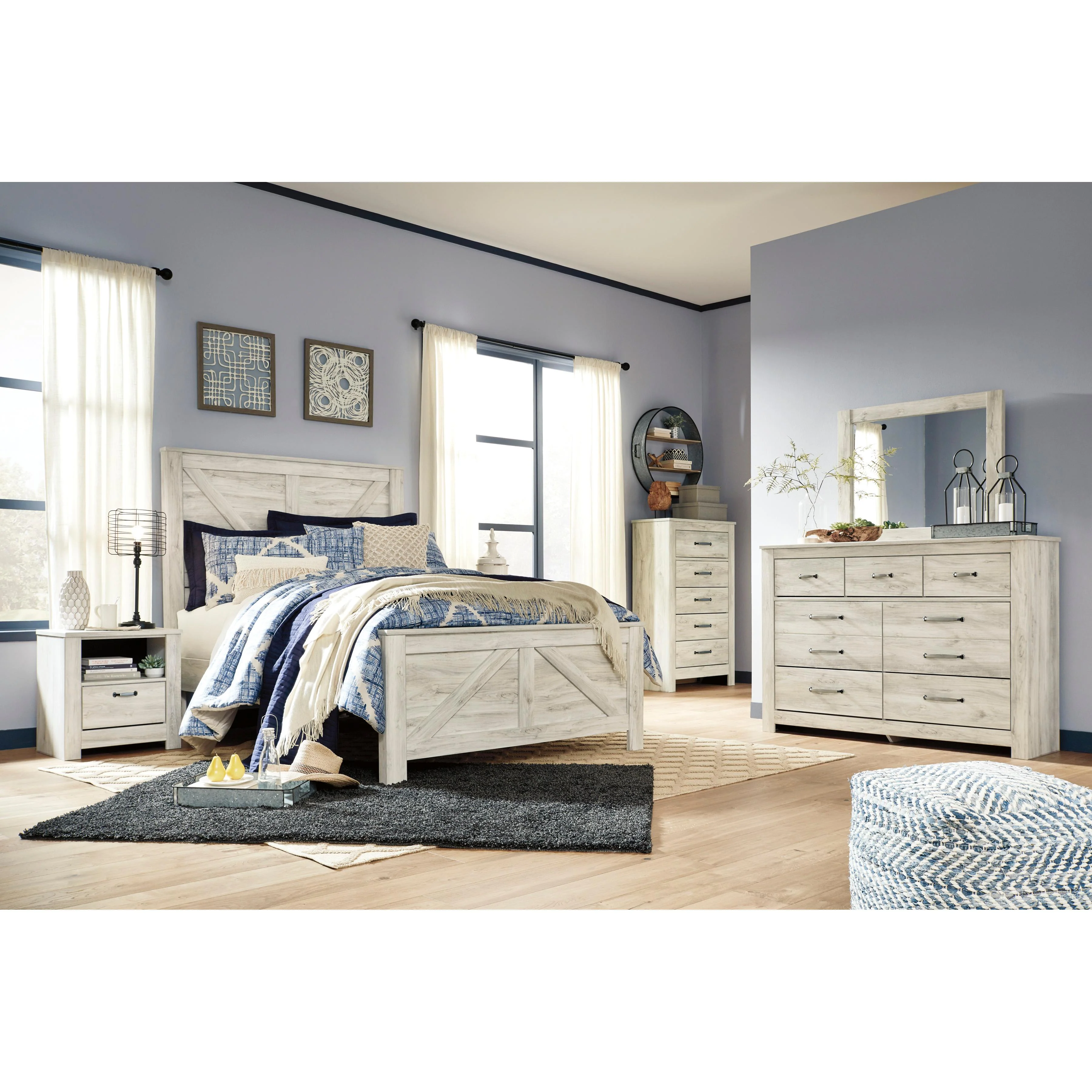 Signature Design by Ashley Bellaby Queen Panel Bed B331-157/B331-154/B331-196 - Image 7