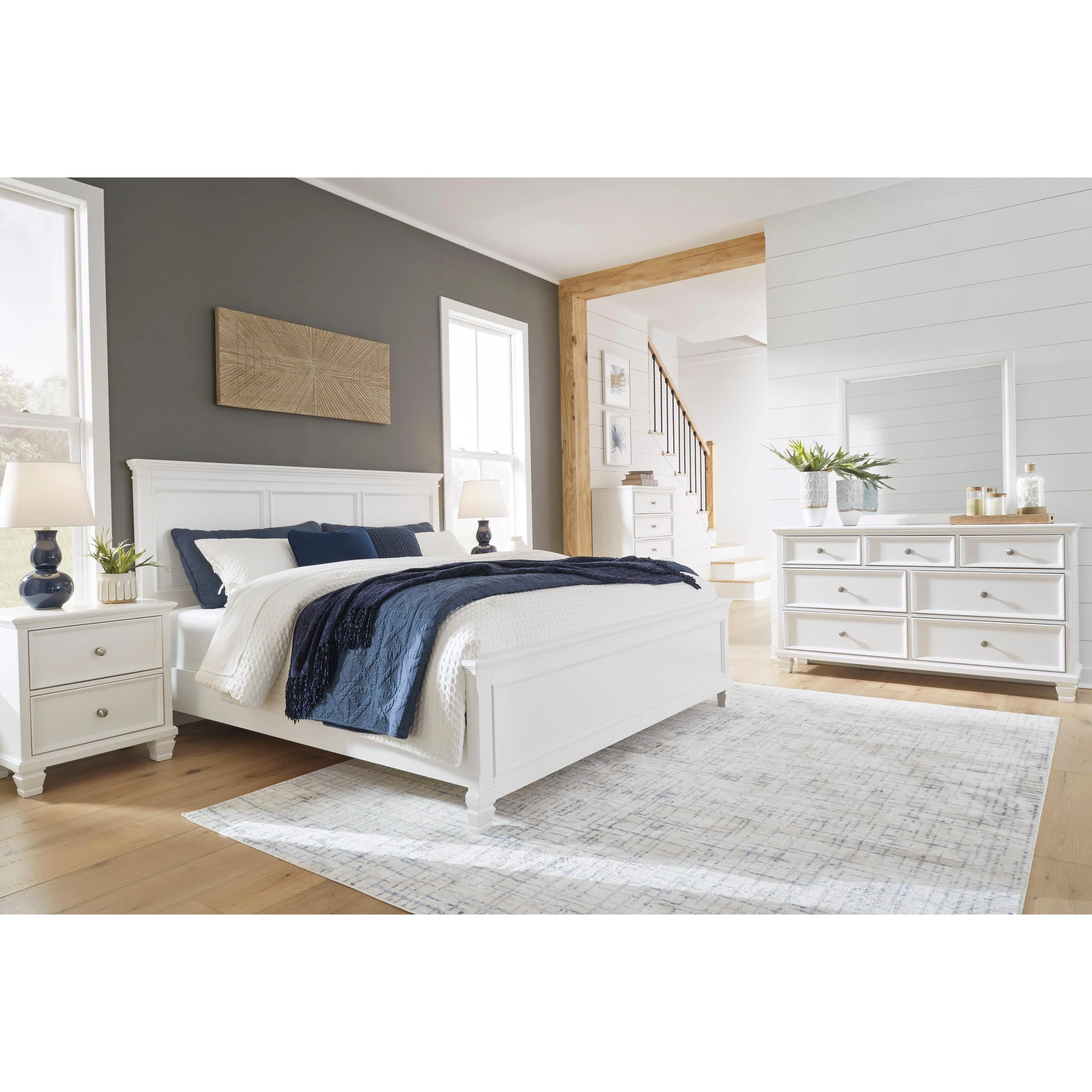 Signature Design by Ashley Fortman B680B2 Queen Panel Bed - Image 7