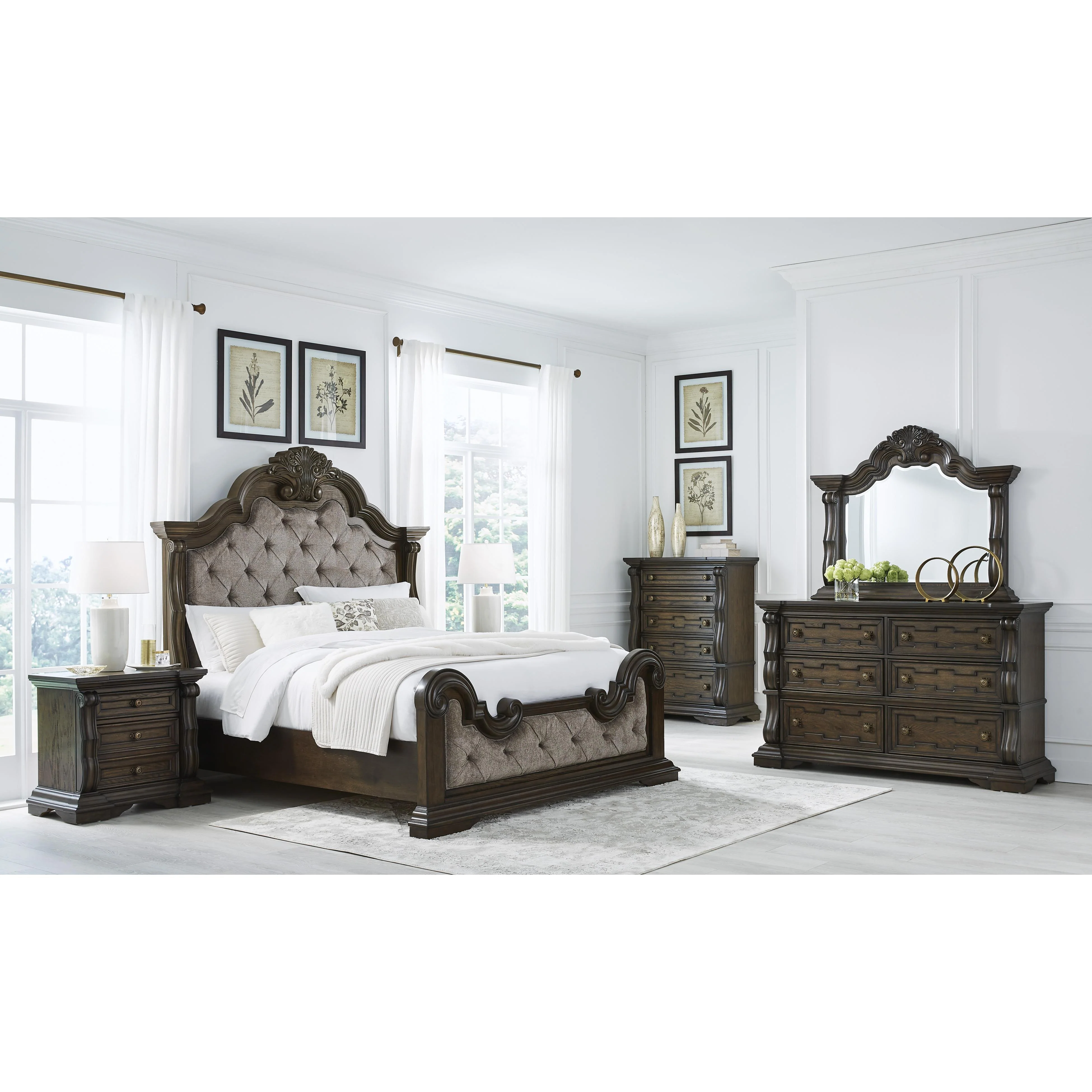 Signature Design by Ashley Maylee B947B2 Queen Upholstered Bed - Image 11