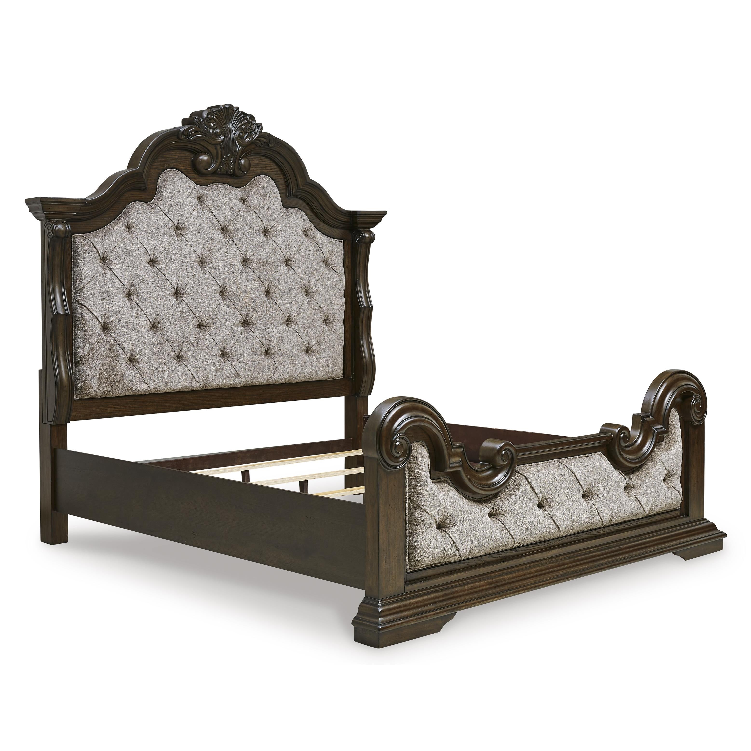 Signature Design by Ashley Maylee B947B2 Queen Upholstered Bed - Image 4