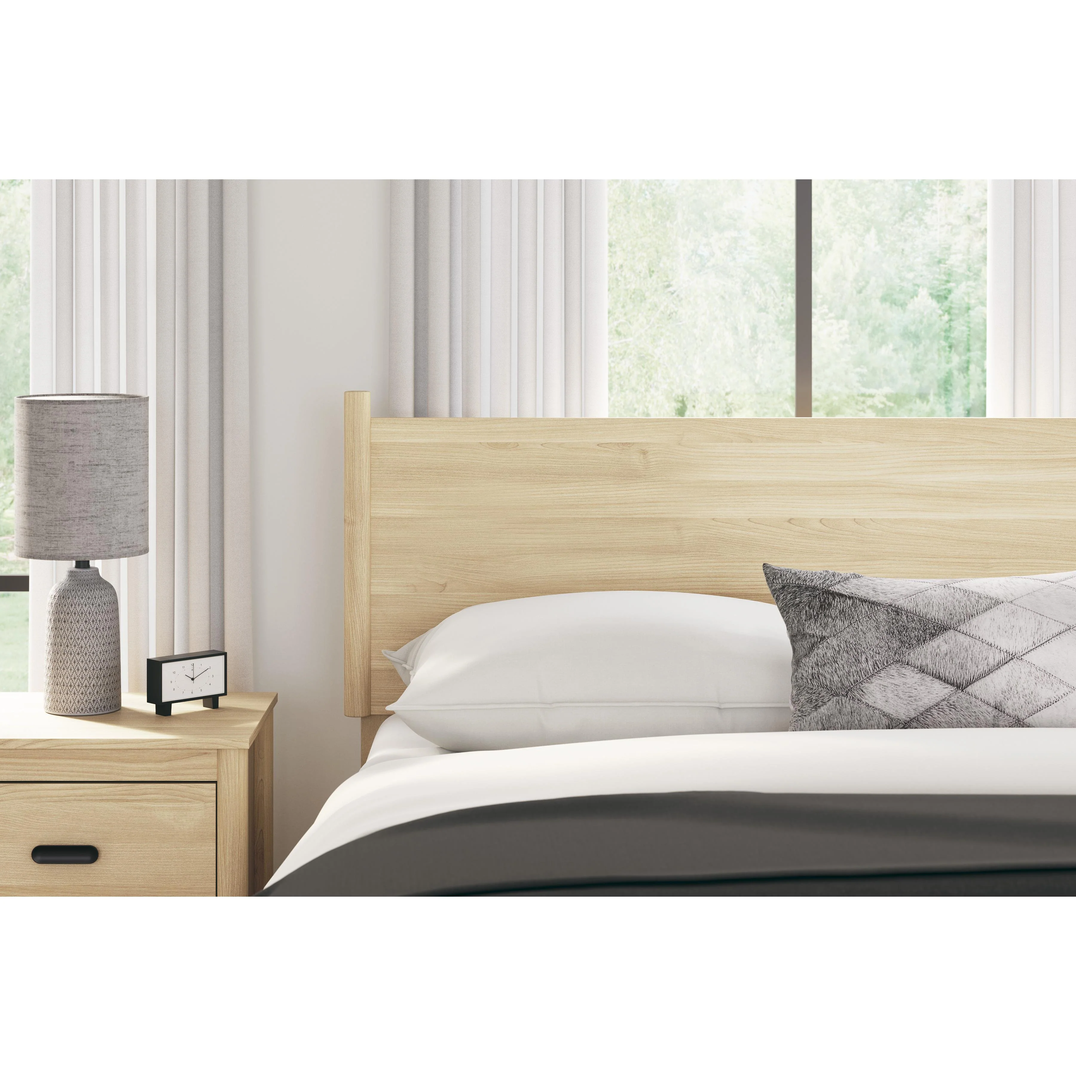 Signature Design by Ashley Cabinella EB2444B2 Queen Platform Panel Bed - Image 6