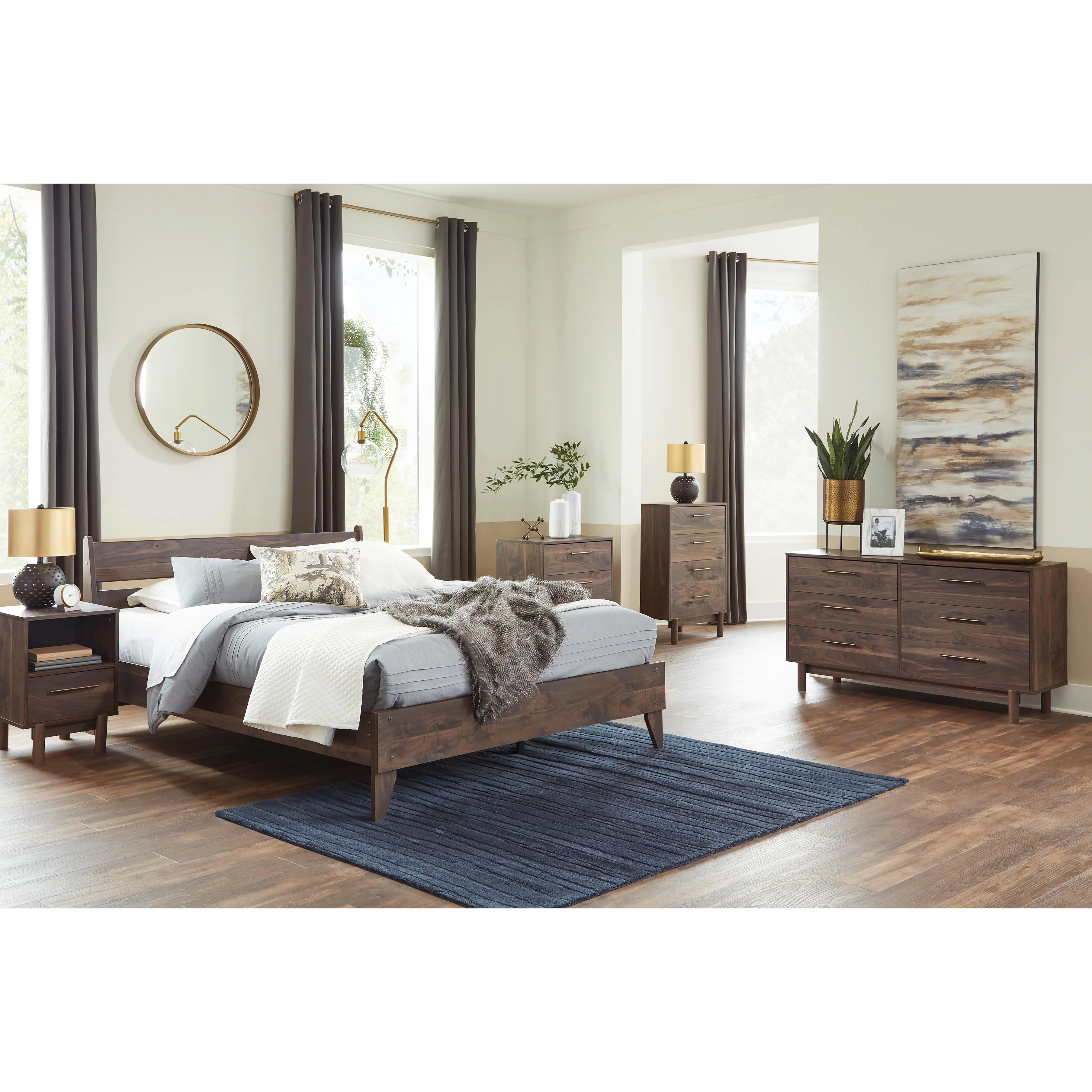 Signature Design by Ashley Calverson EB3660B1 Queen Panel Platform Bed - Image 8