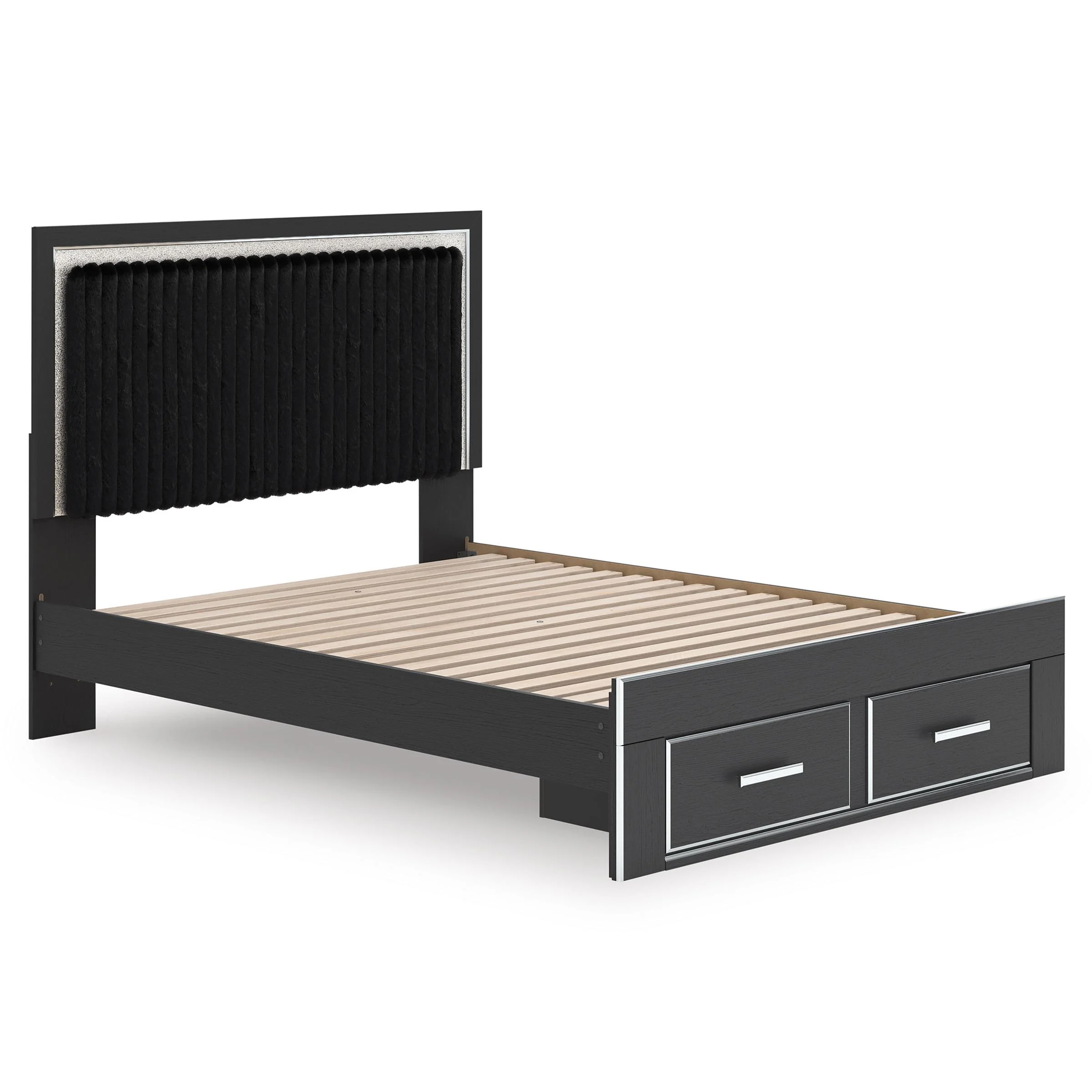 Signature Design by Ashley Zuraleus PCB3380B4 Queen Upholstered Panel Storage Bed - Image 6