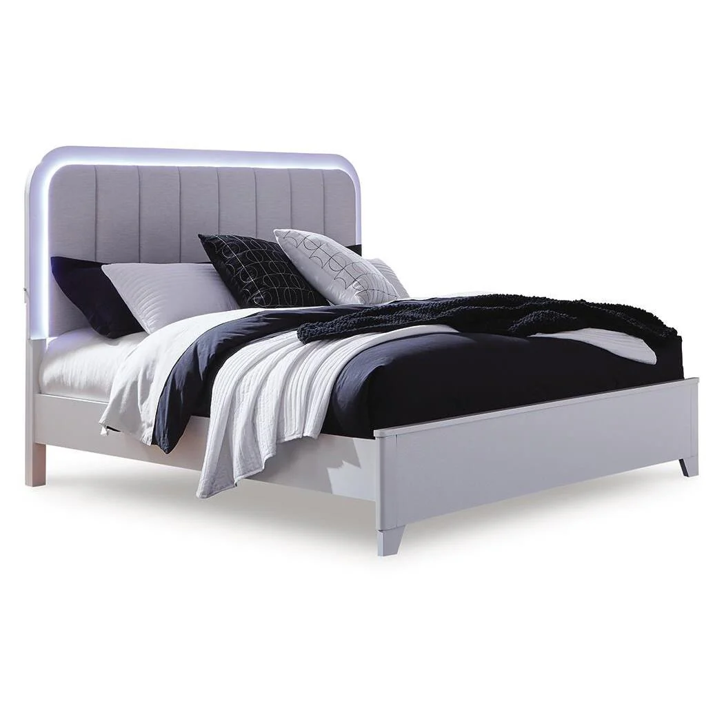 Signature Design by Ashley Jarlee PCB392B2 Queen Upholstered Panel Bed - Image 2