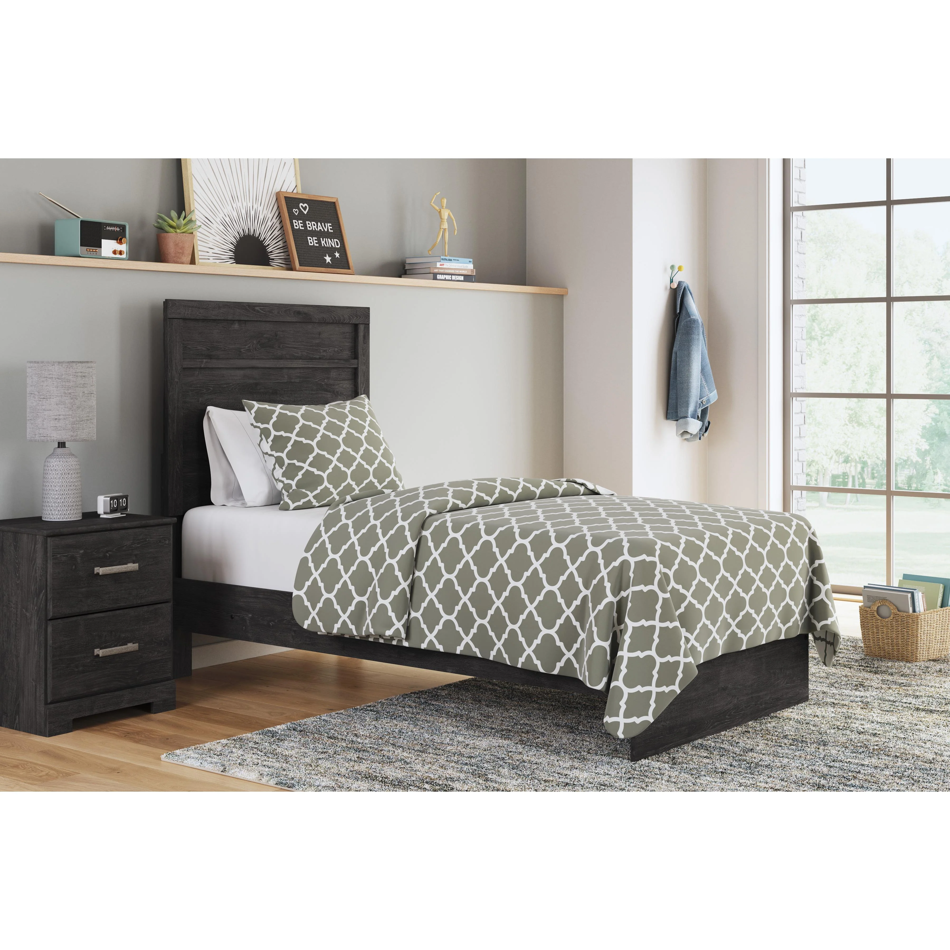 Signature Design by Ashley Belachime B2589B11 Twin Panel Bed - Image 6