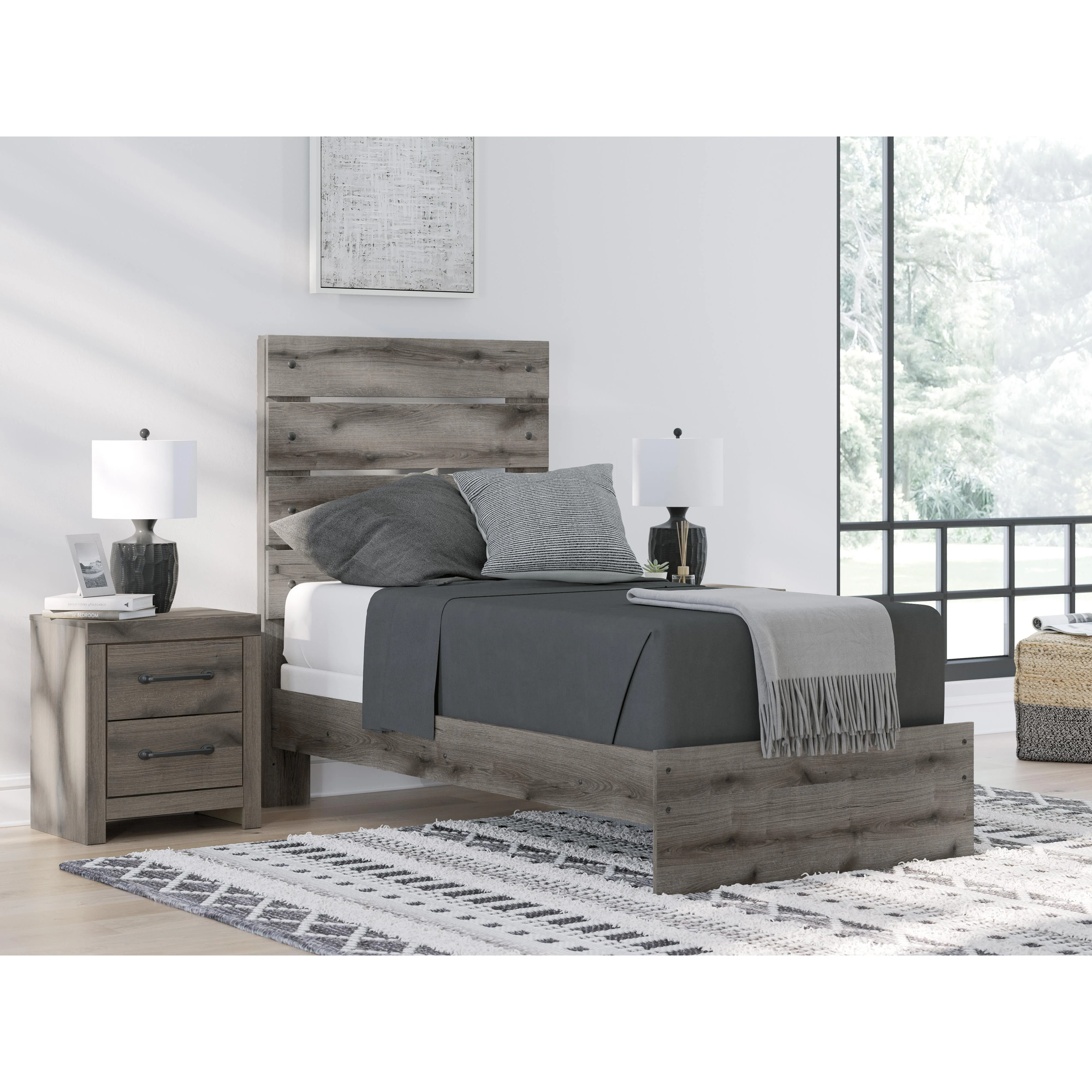 Signature Design by Ashley Graystorm PCB2405B12 Twin Panel Bed - Image 6
