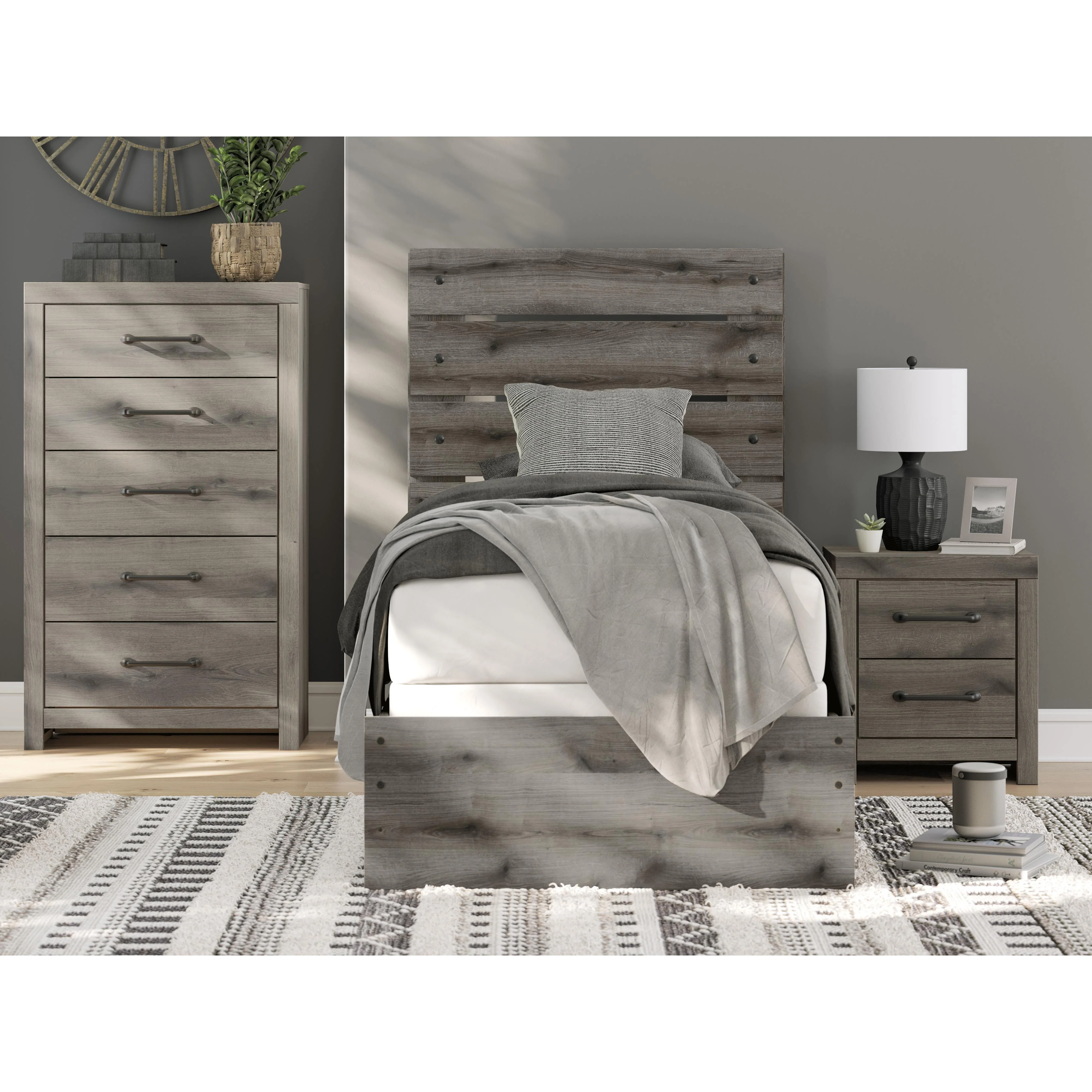 Signature Design by Ashley Graystorm PCB2405B12 Twin Panel Bed - Image 8