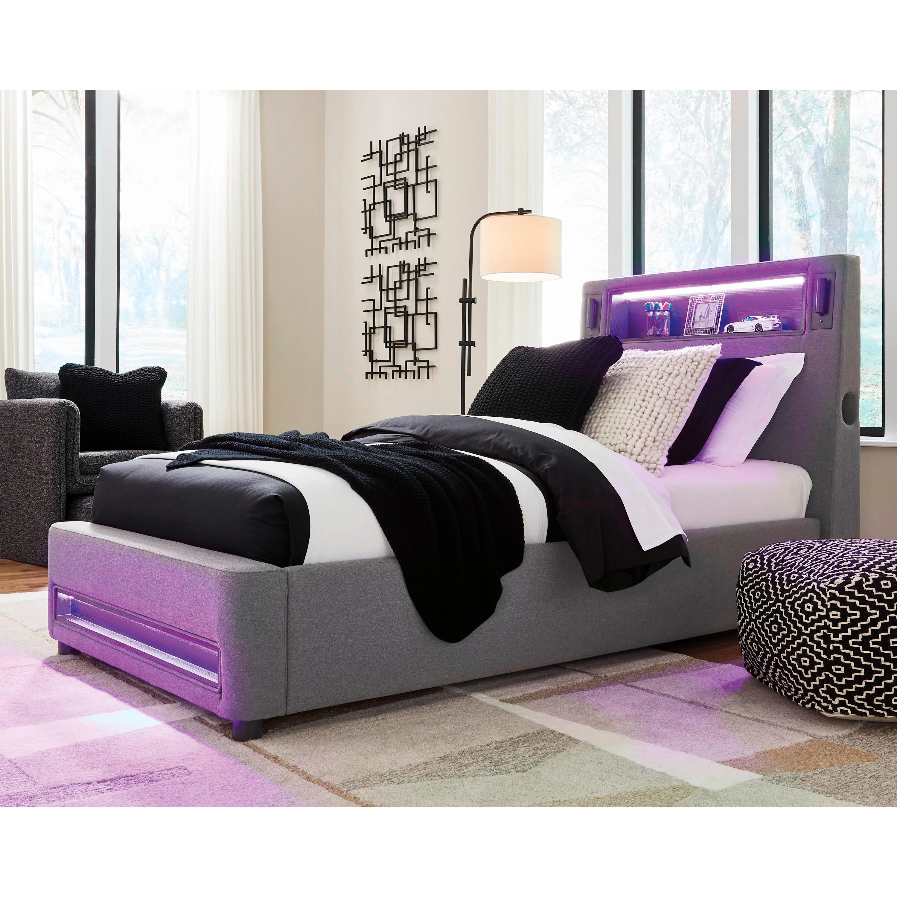 Signature Design by Ashley Verishaw PCB2721B23 Twin Upholstered Bed - Image 8