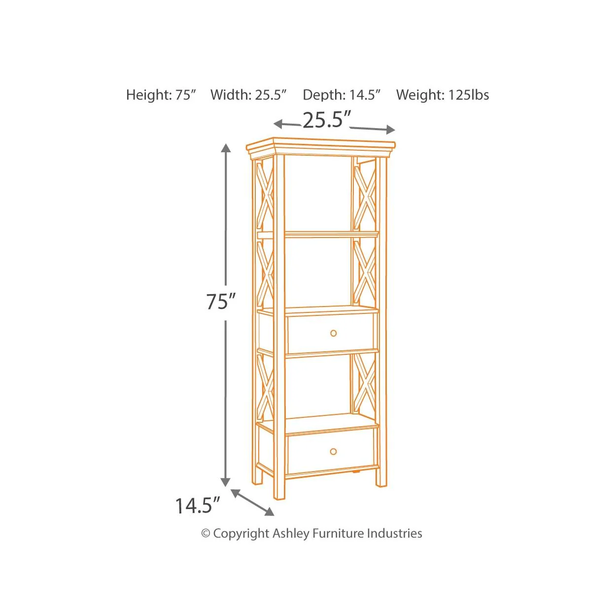 Signature Design by Ashley Bolanburg D647D21 6 pc Counter Height Dining Set - Image 19
