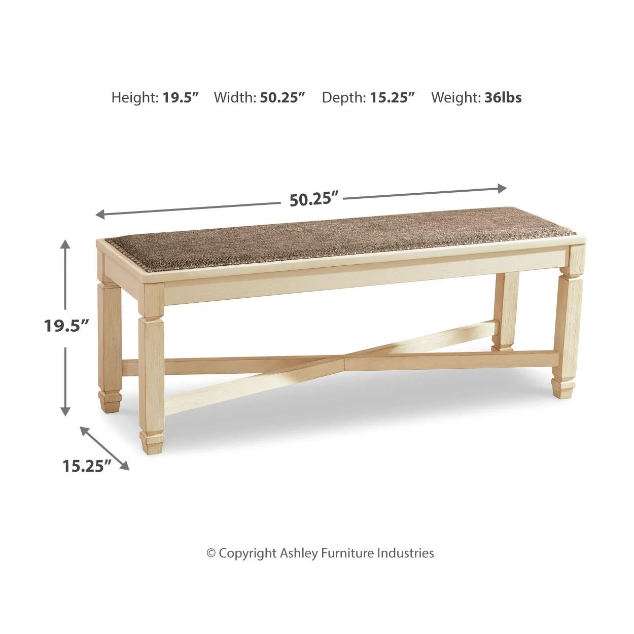 Signature Design by Ashley Bolanburg D647D7 5 pc Dining Set - Image 20