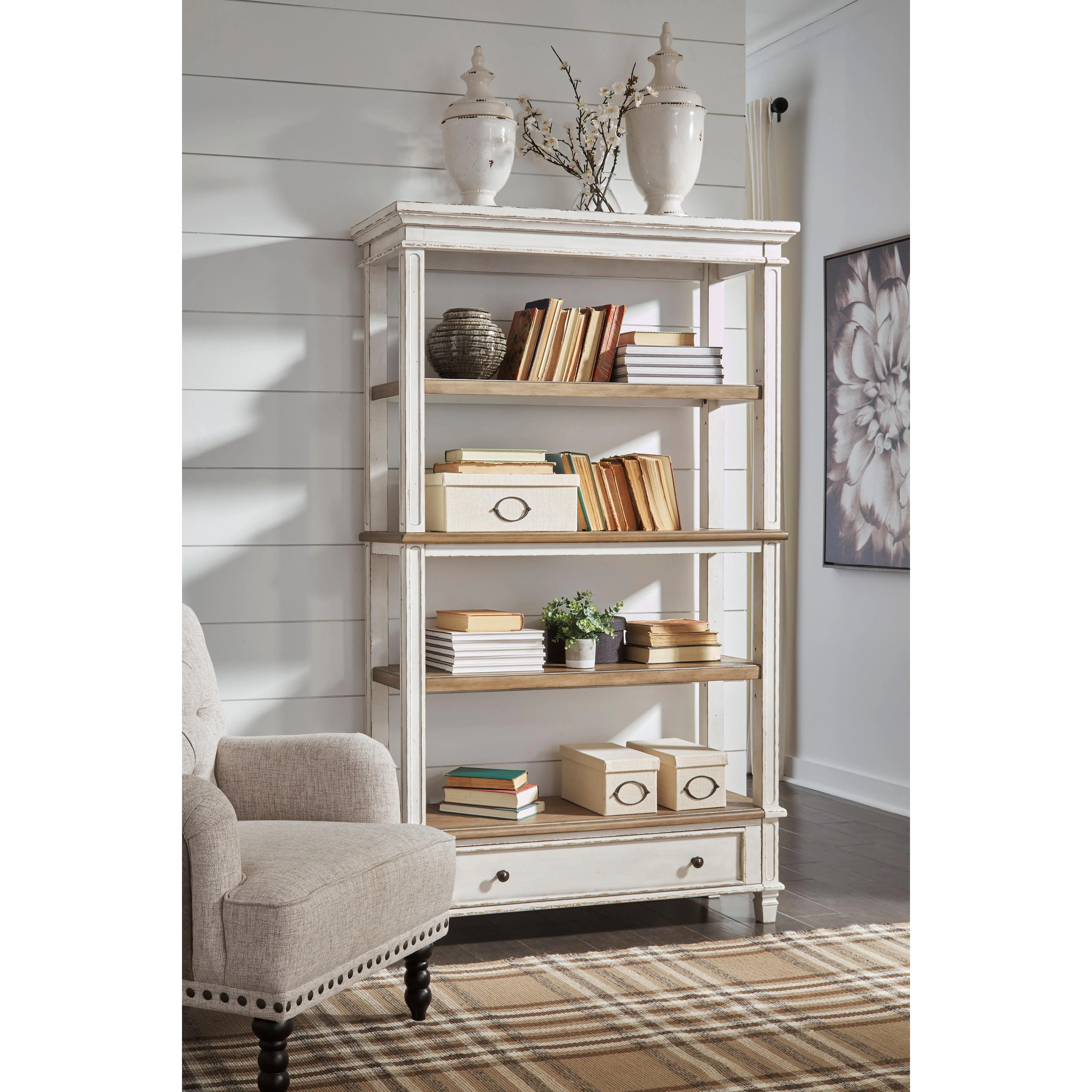 Signature Design by Ashley Realyn H743-70 Bookcase - Image 4