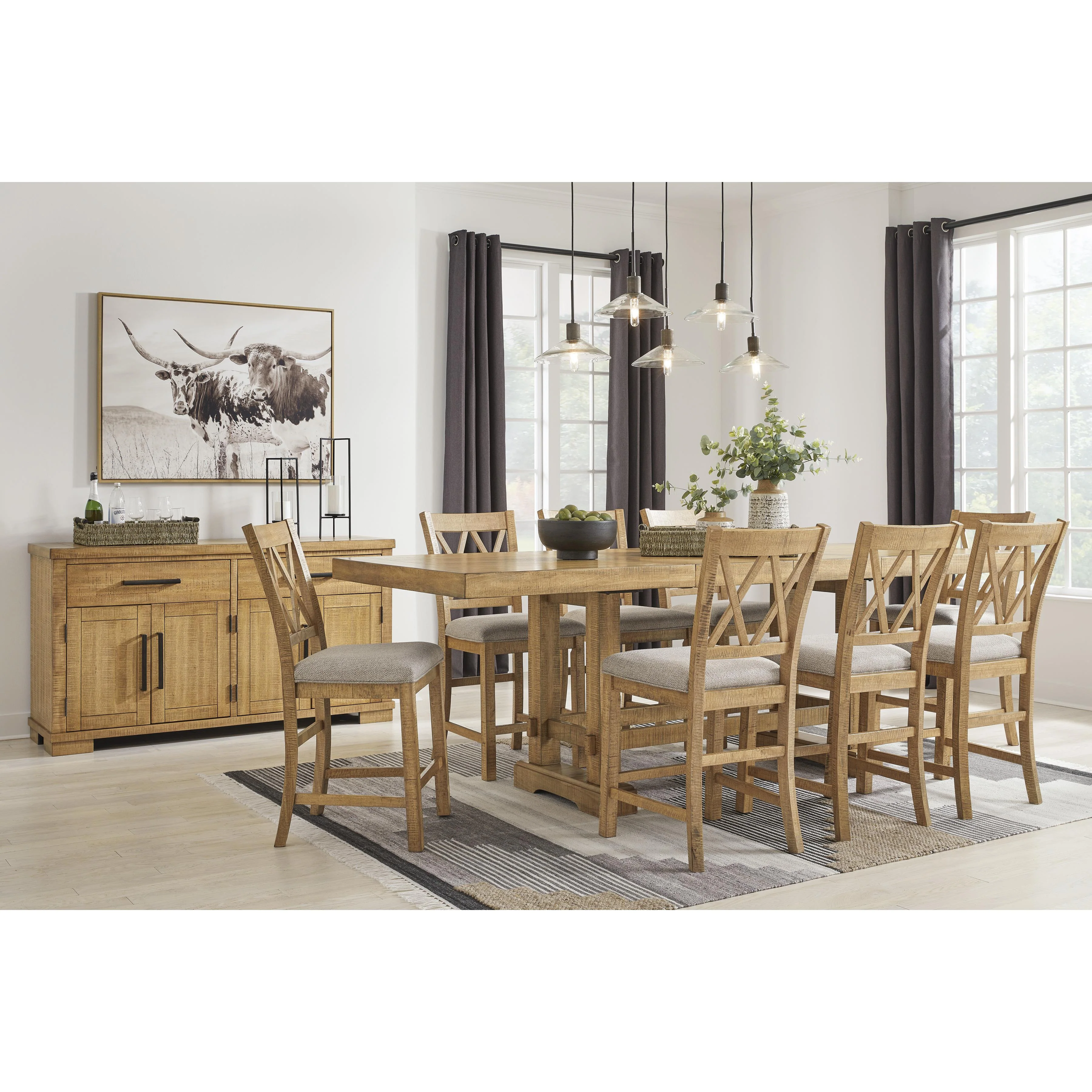 Signature Design by Ashley Havonplane D773-60 Dining Room Server - Image 9