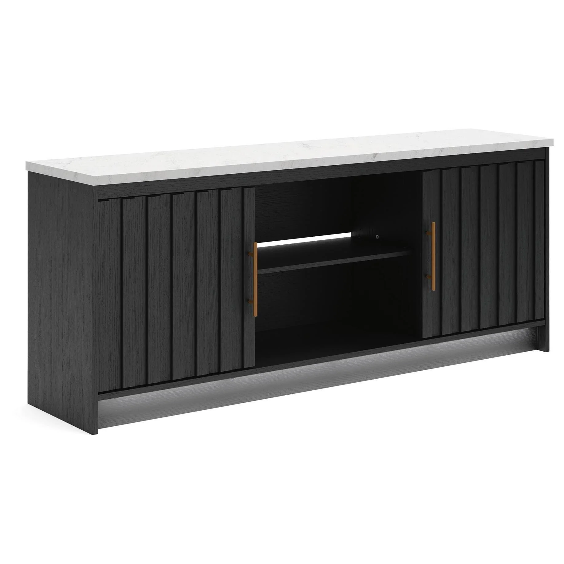Signature Design by Ashley Cadmori W2616-468 XL TV Stand with Fireplace Option