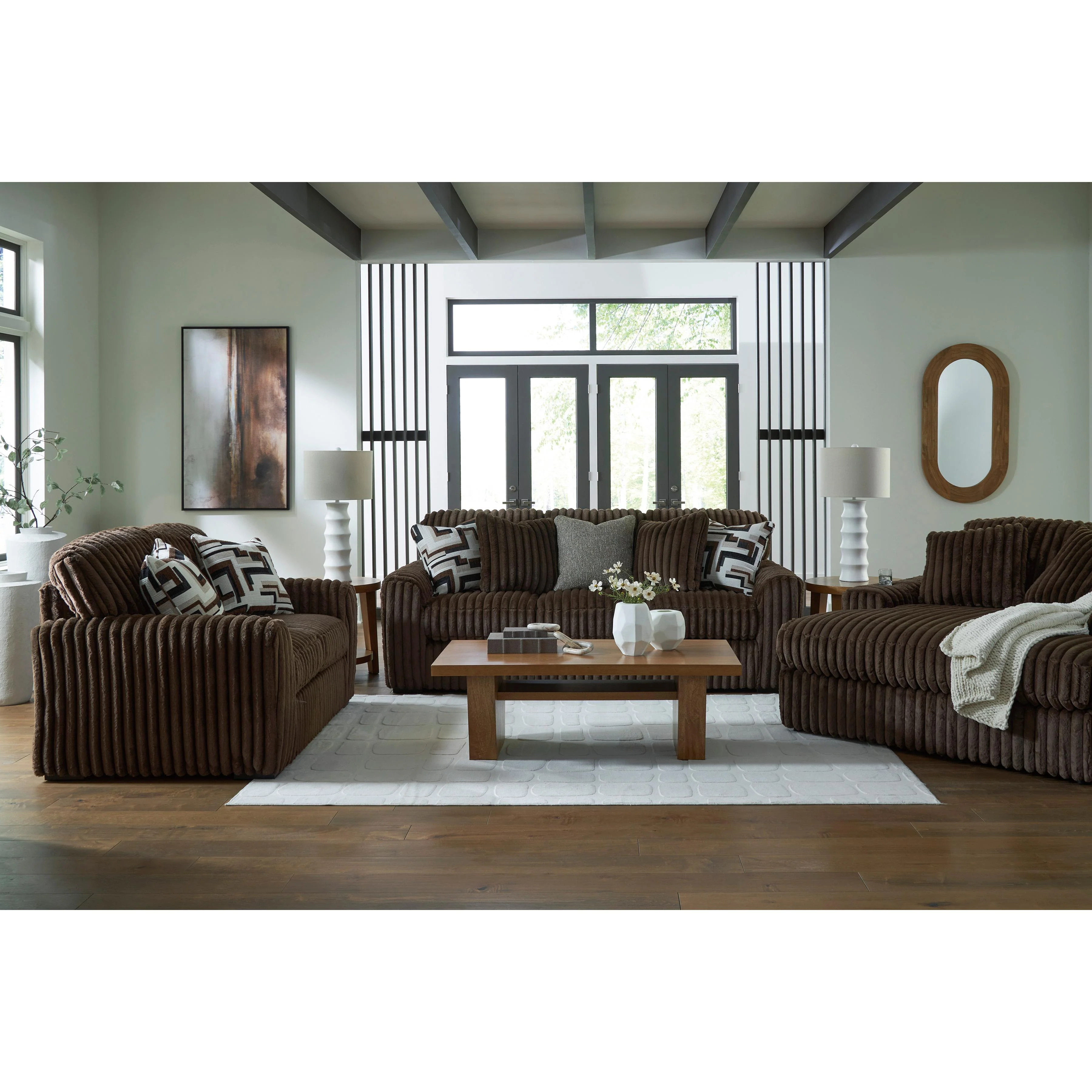 Signature Design by Ashley Midnight-Madness 9810415 Oversized Chaise - Image 7