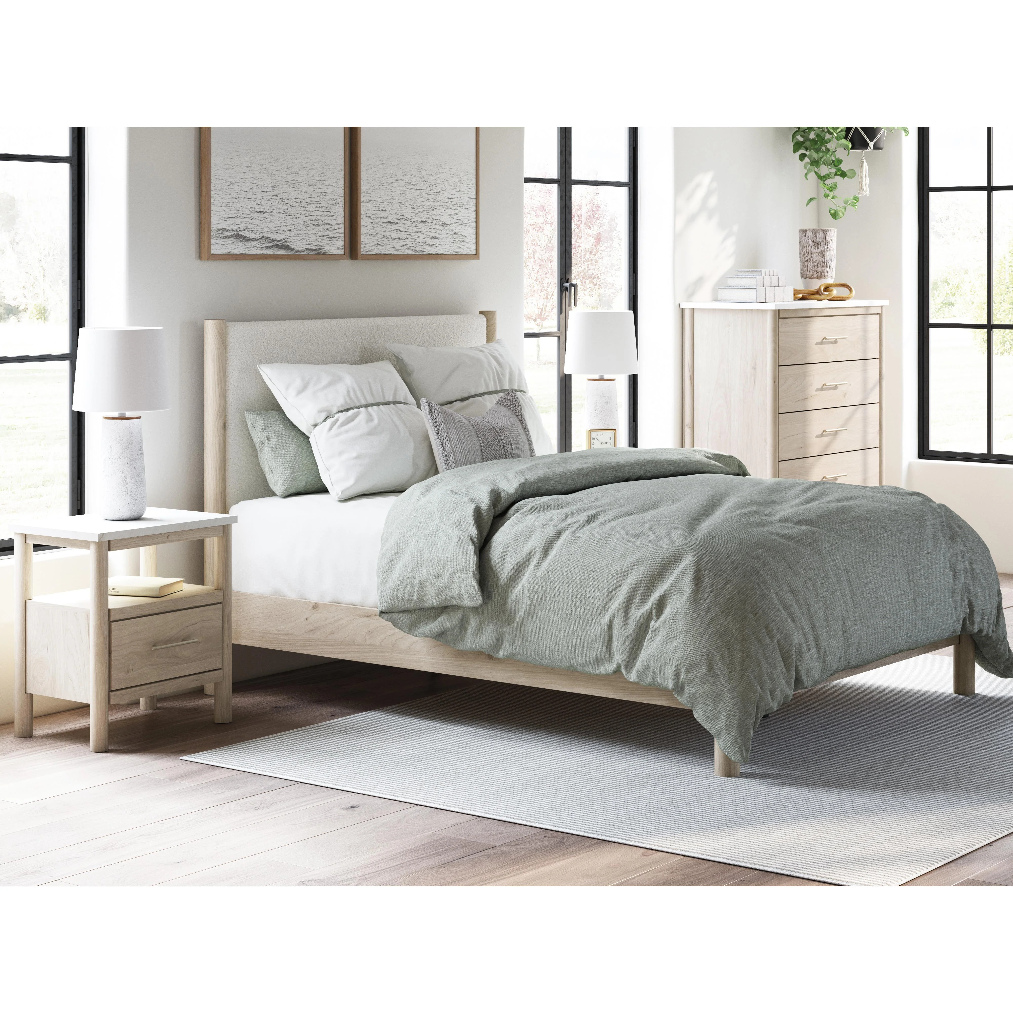 Signature Design by Ashley Cadmori B2615-345 Five Drawer Wide Chest - Image 9