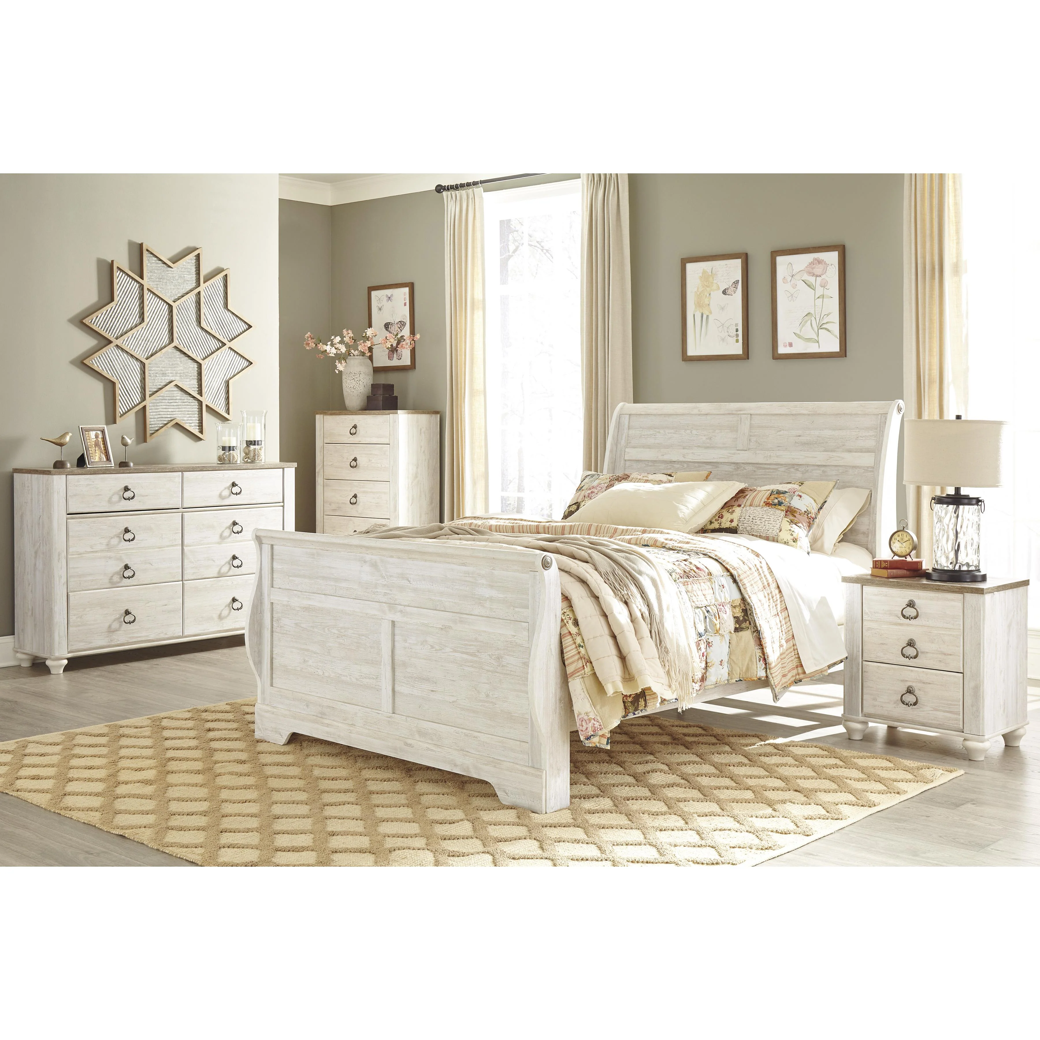 Signature Design by Ashley Willowton 5-Drawer Chest B267-46 - Image 4
