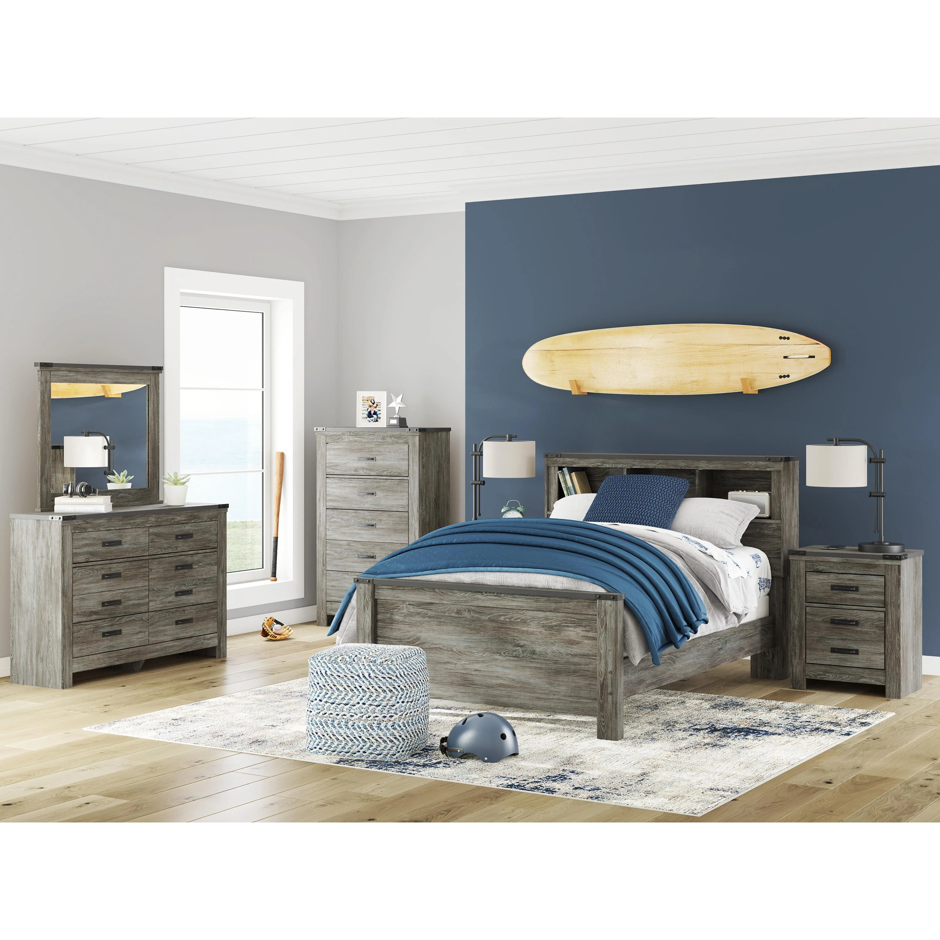 Signature Design by Ashley Frandern B4480-46 Five Drawer Chest - Image 11