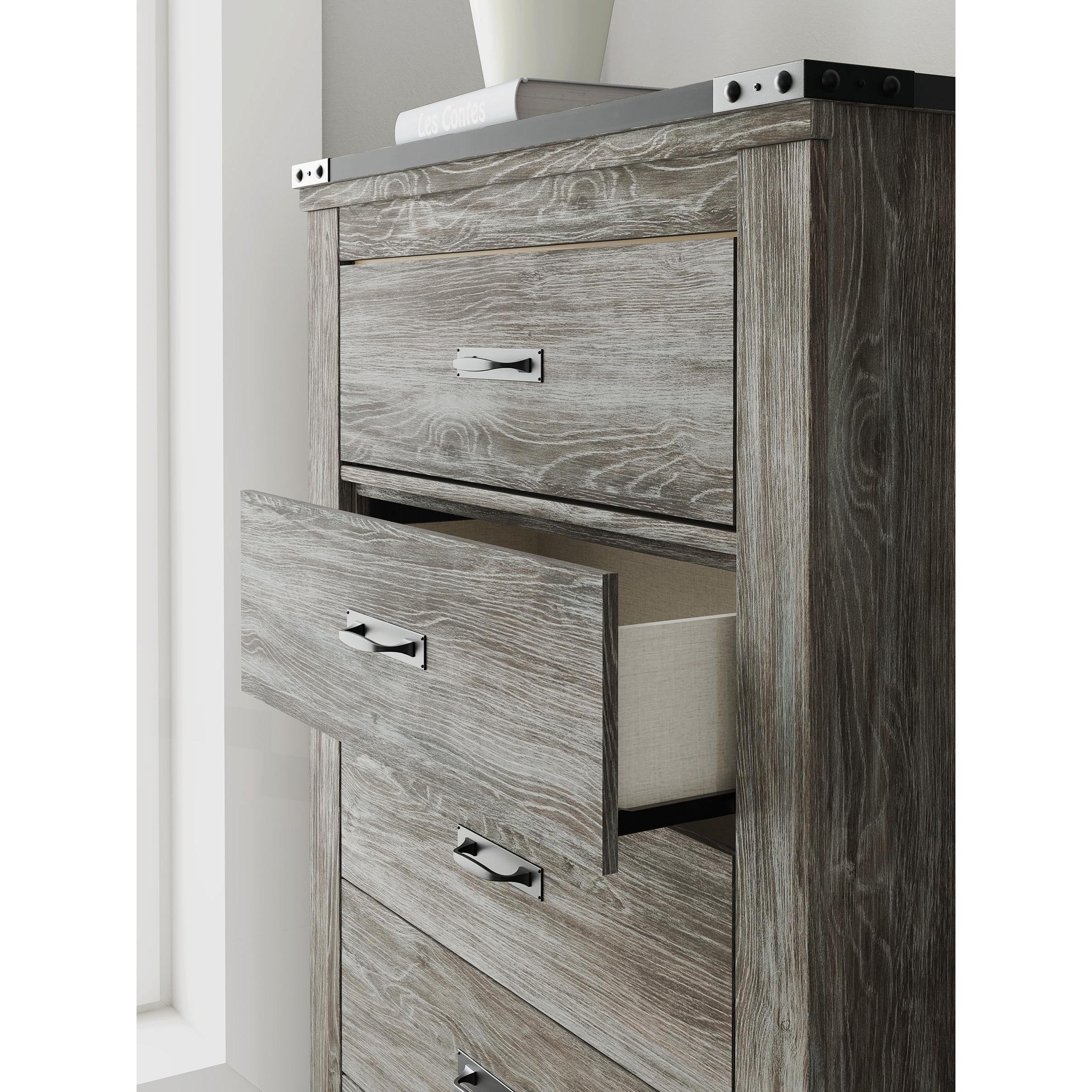 Signature Design by Ashley Frandern B4480-46 Five Drawer Chest - Image 8