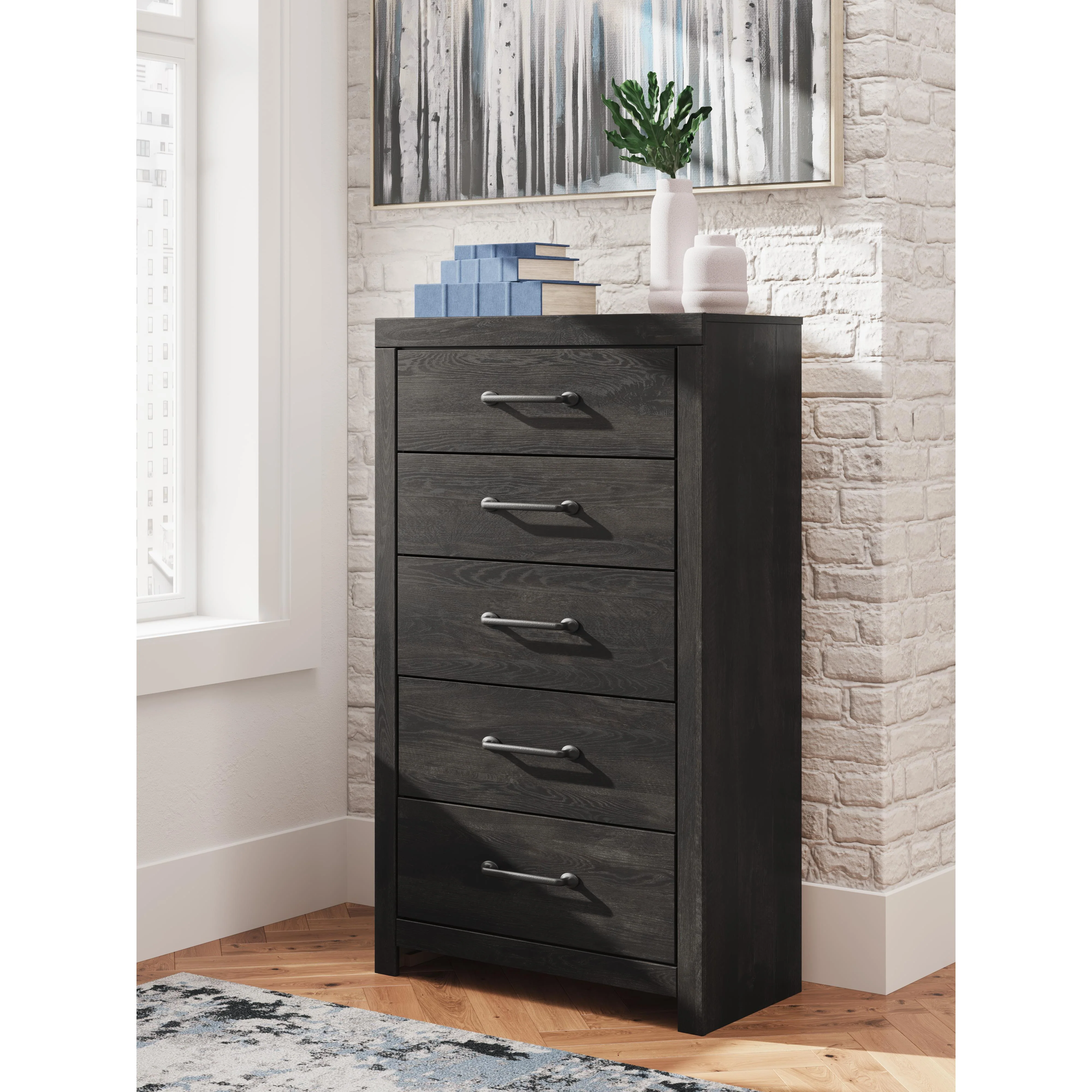 Signature Design by Ashley Hollivern PCB2108-46 Five Drawer Chest - Image 7