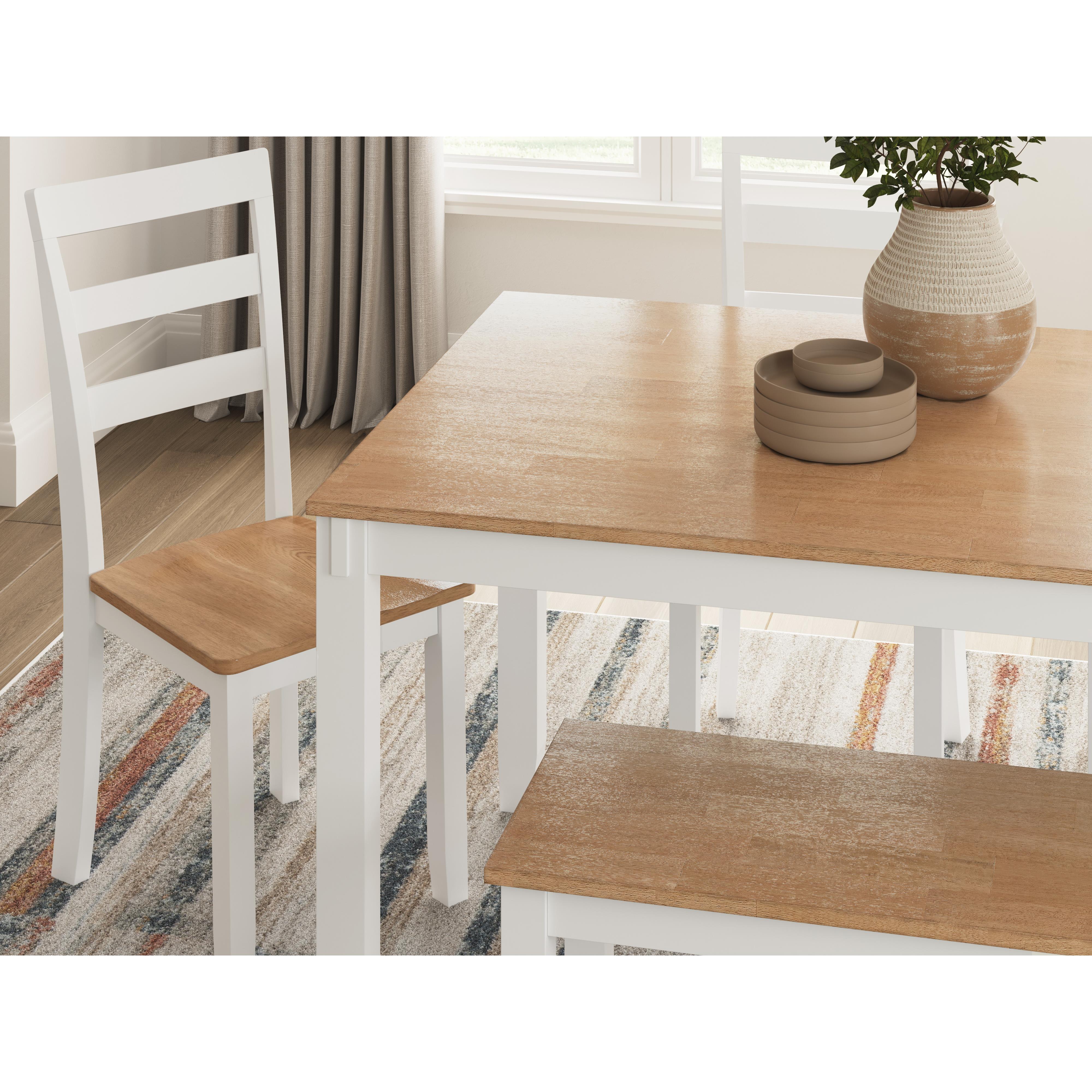 Signature Design by Ashley Gesthaven D398-325 Dining Room Table Set - Image 5
