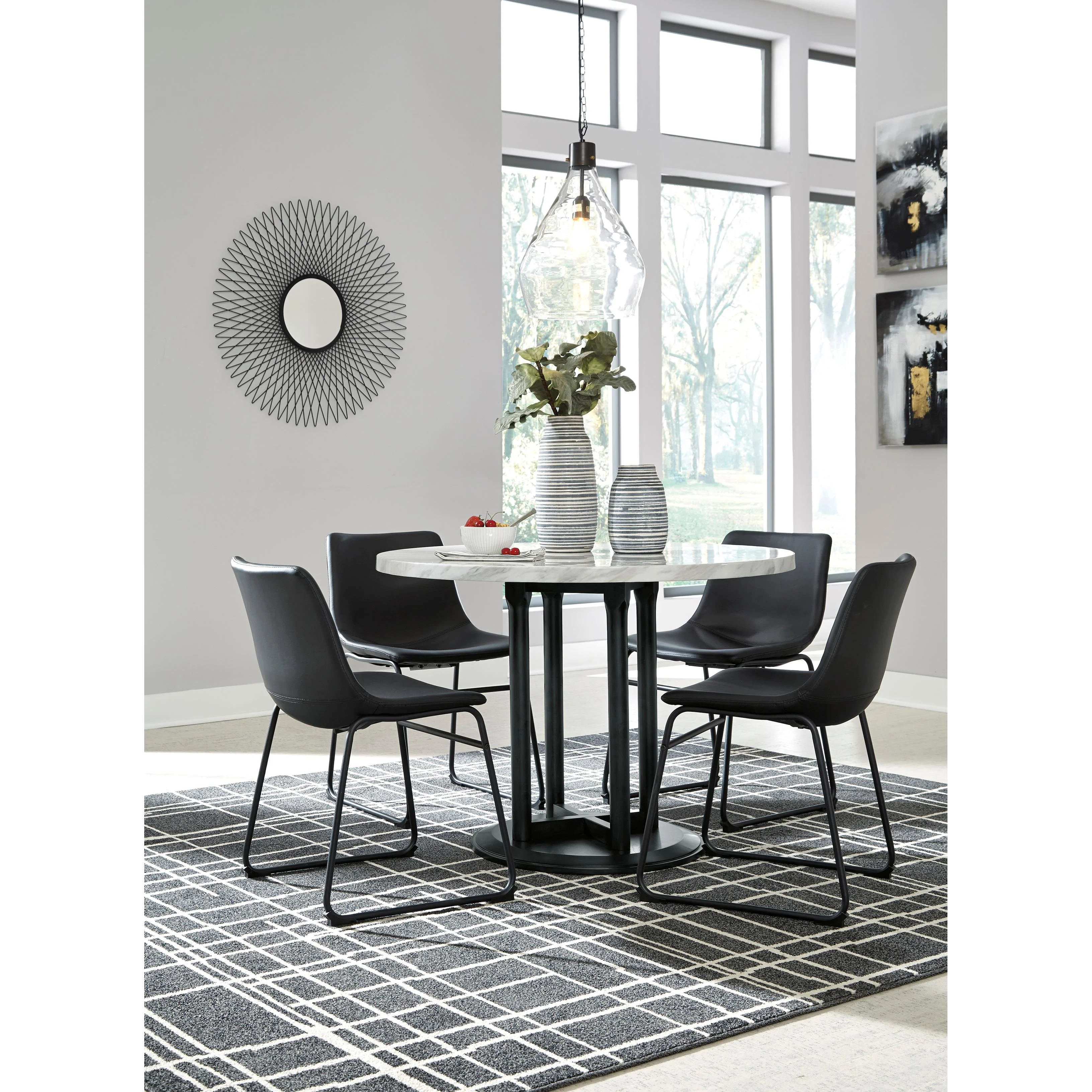 Signature Design by Ashley Centiar D372-06 Dining Upholstered Side Chair - Image 9