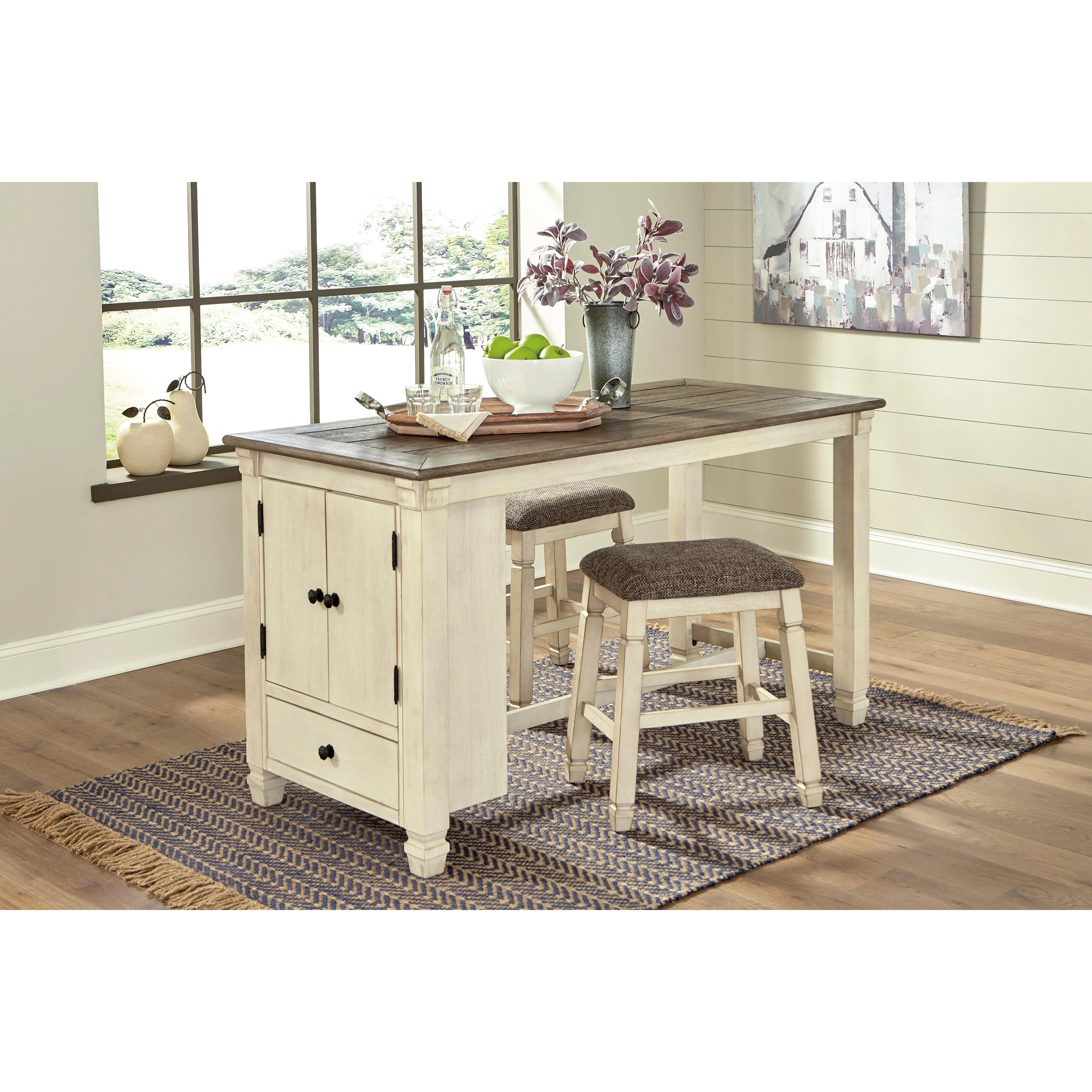 Signature Design by Ashley Bolanburg Counter Height Stool D647-024 - Image 5
