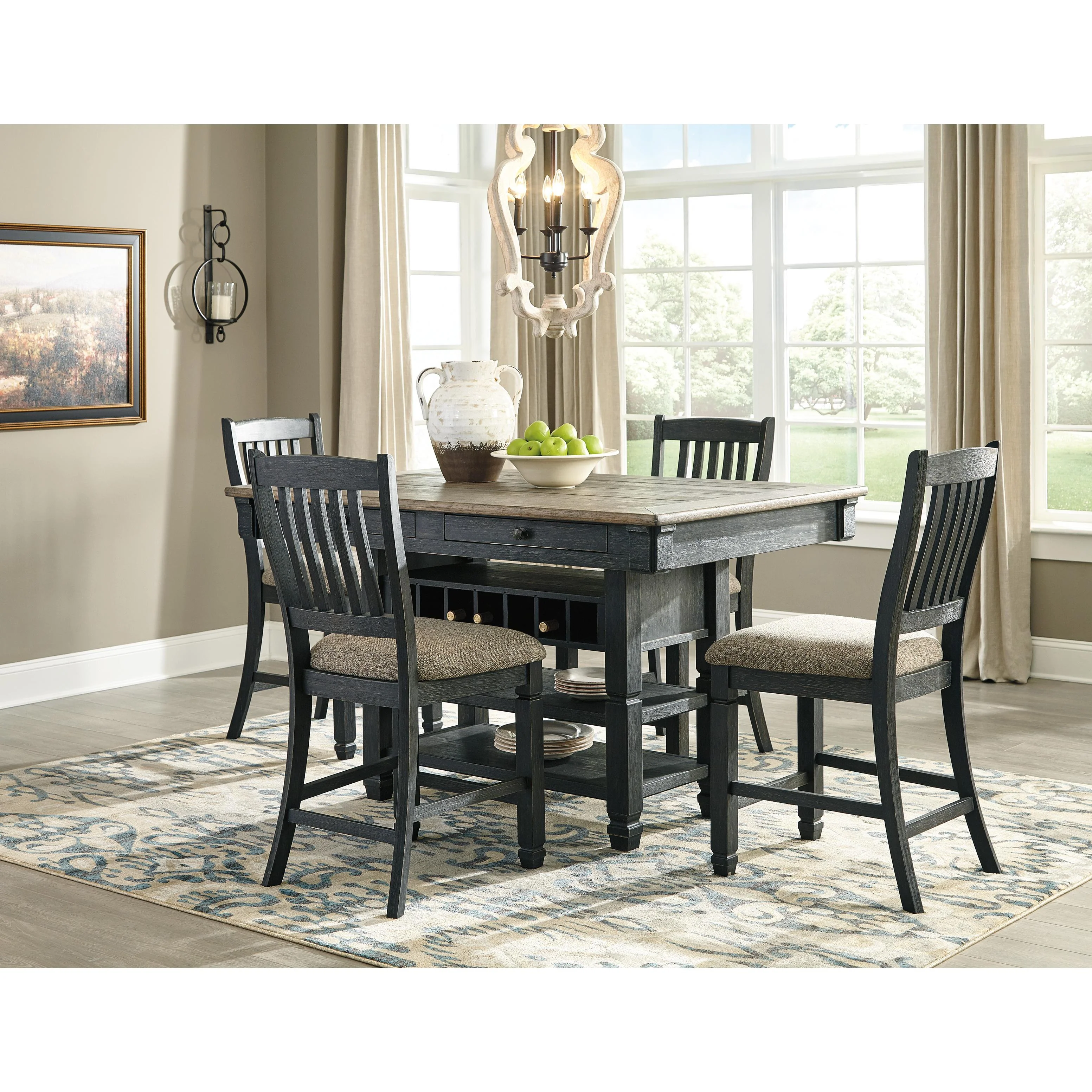Signature Design by Ashley Tyler Creek Counter Height Stool D736-124 - Image 5