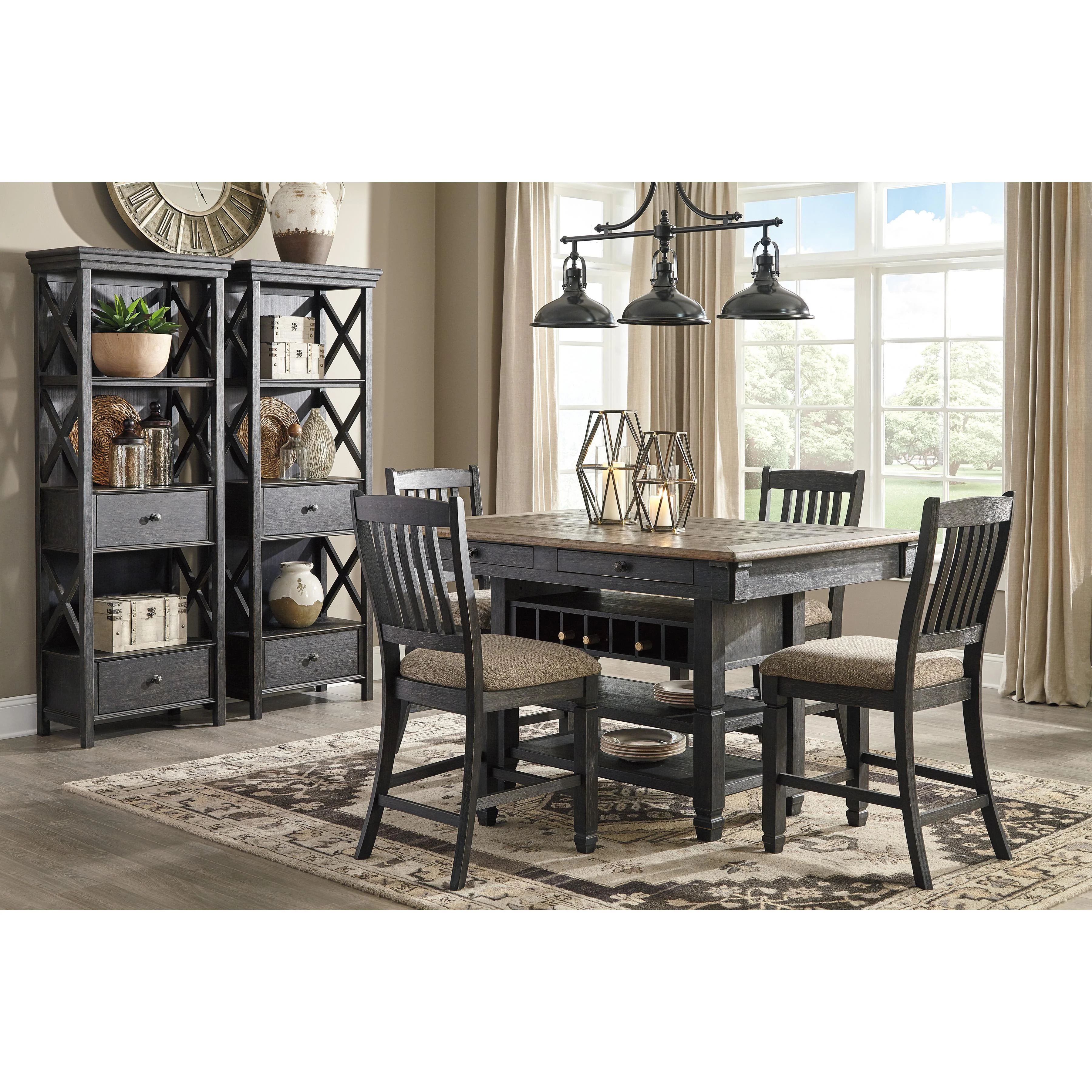 Signature Design by Ashley Tyler Creek Counter Height Stool D736-124 - Image 7