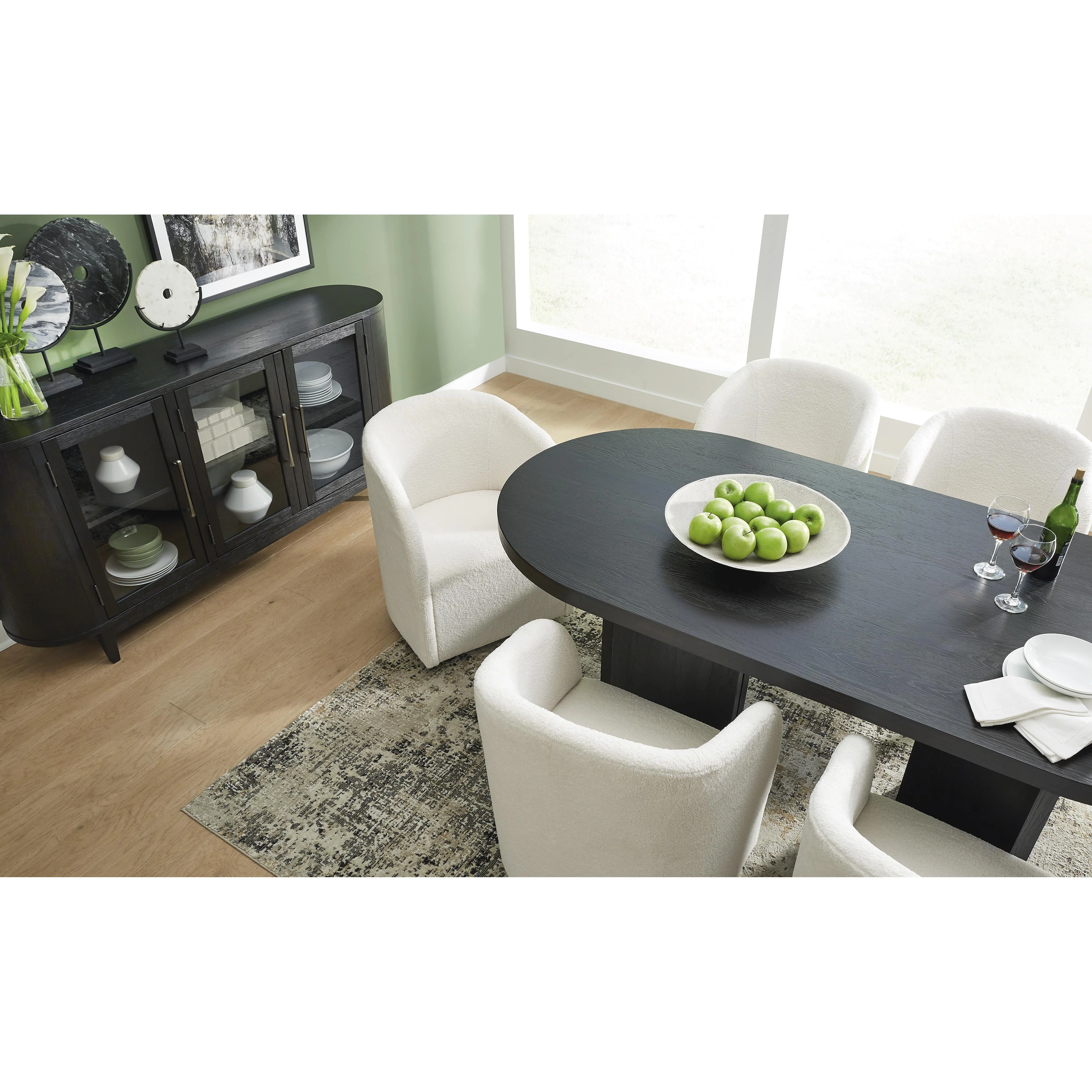 Signature Design by Ashley Rowanbeck D821-25 Oval Dining Room Table - Image 14