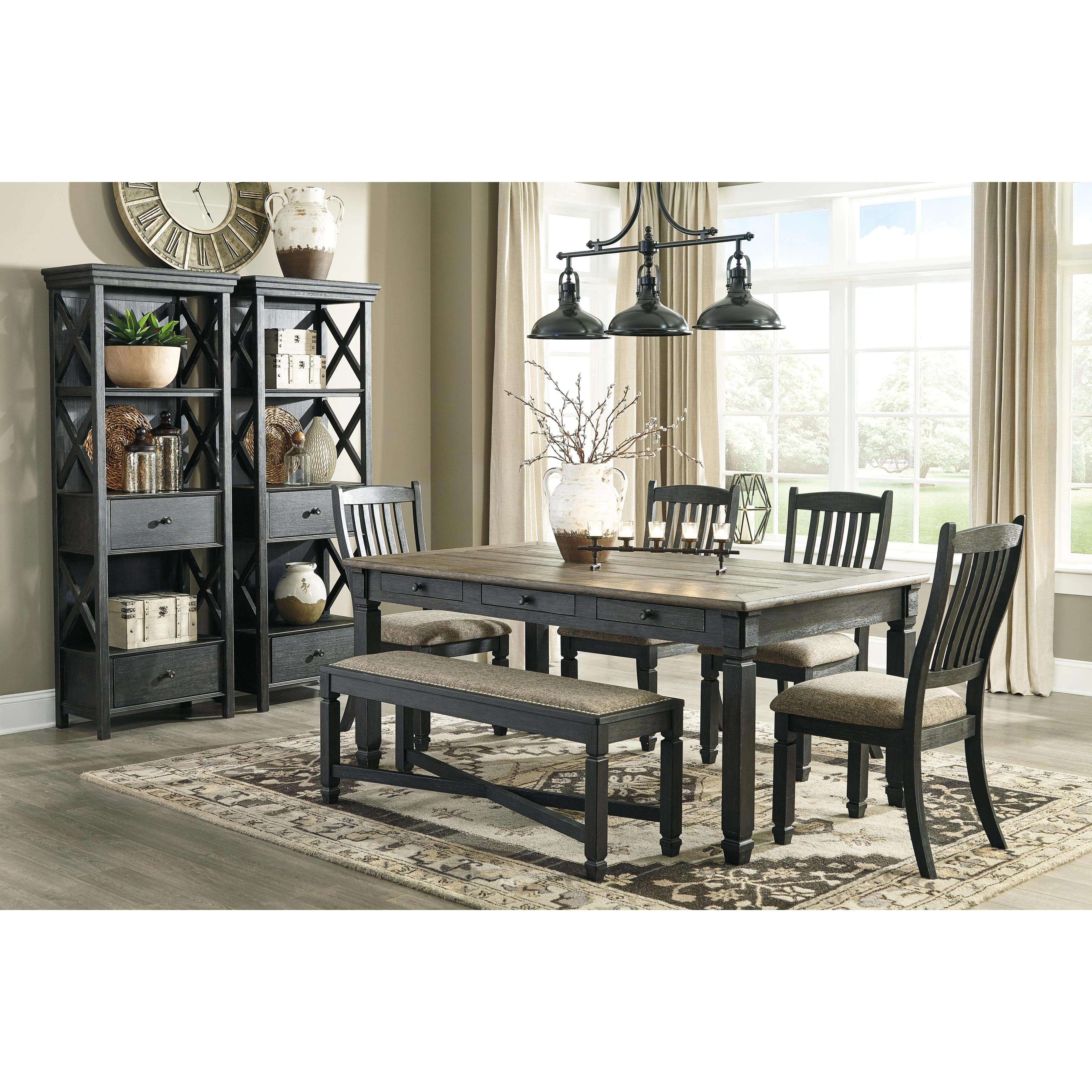 Signature Design by Ashley Tyler Creek Dining Table D736-25 - Image 11