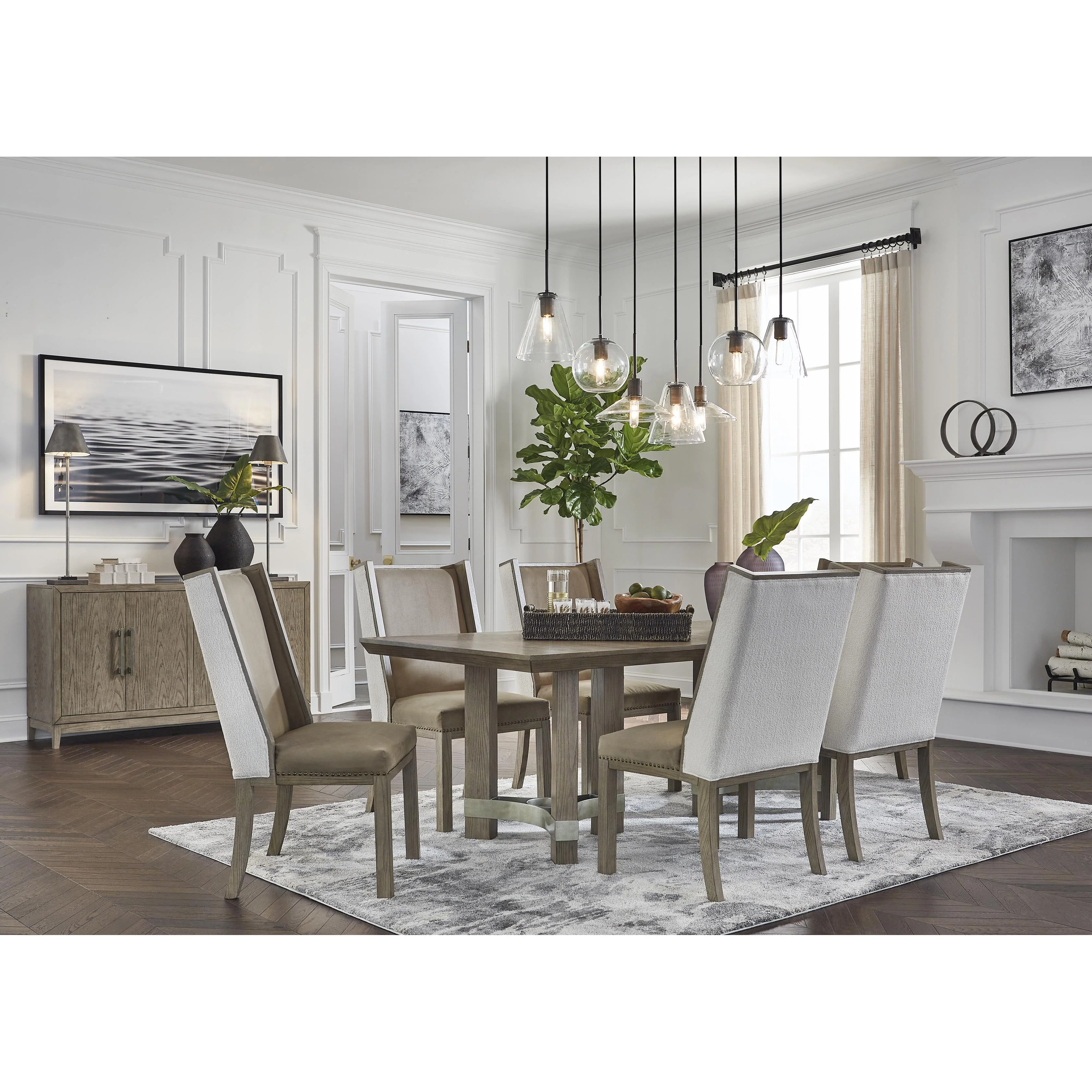 Signature Design by Ashley Chrestner D983-25 Rectangular Dining Room Table - Image 11