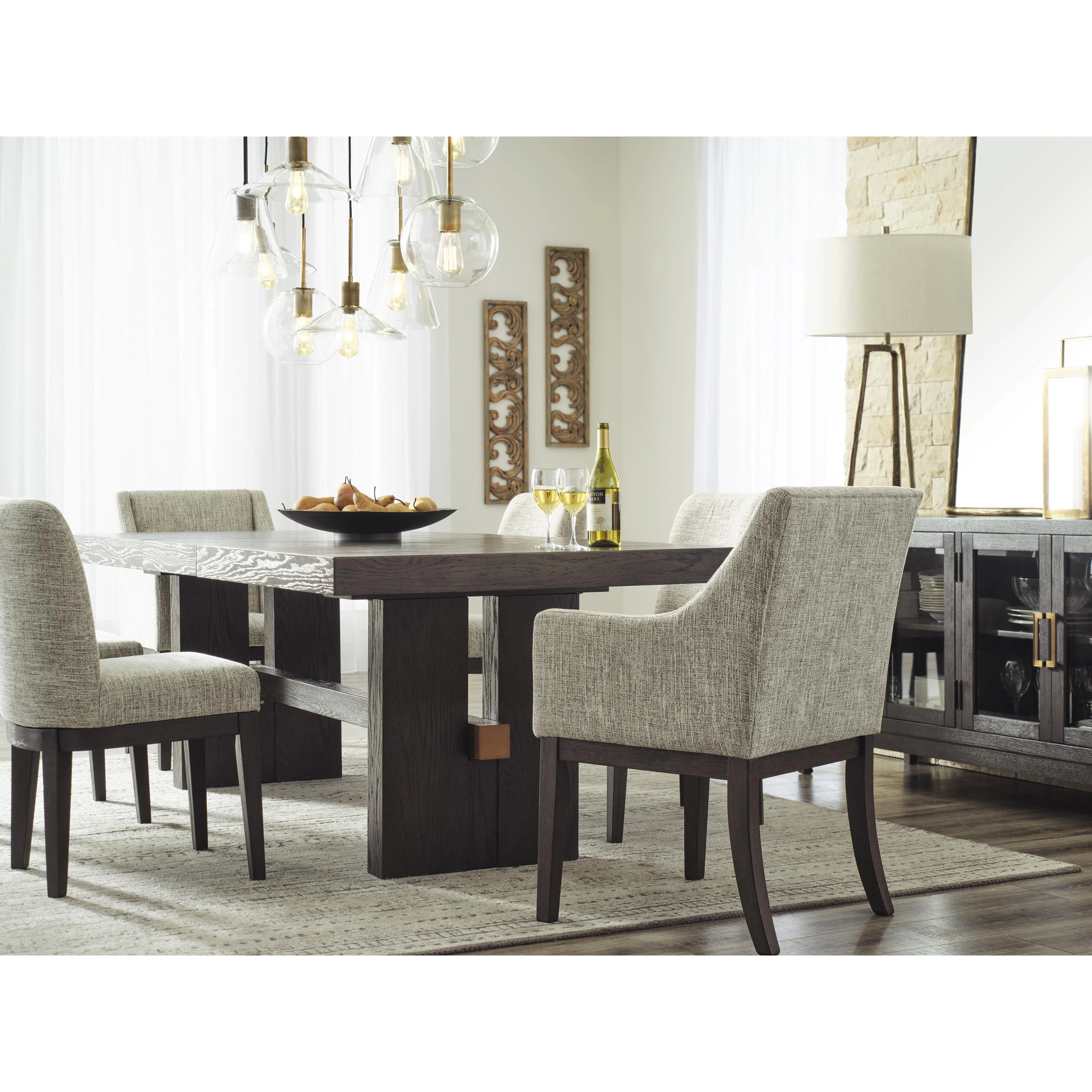 Signature Design by Ashley Burkhaus D984-45 Rectangular Dining Room Extension Table - Image 13