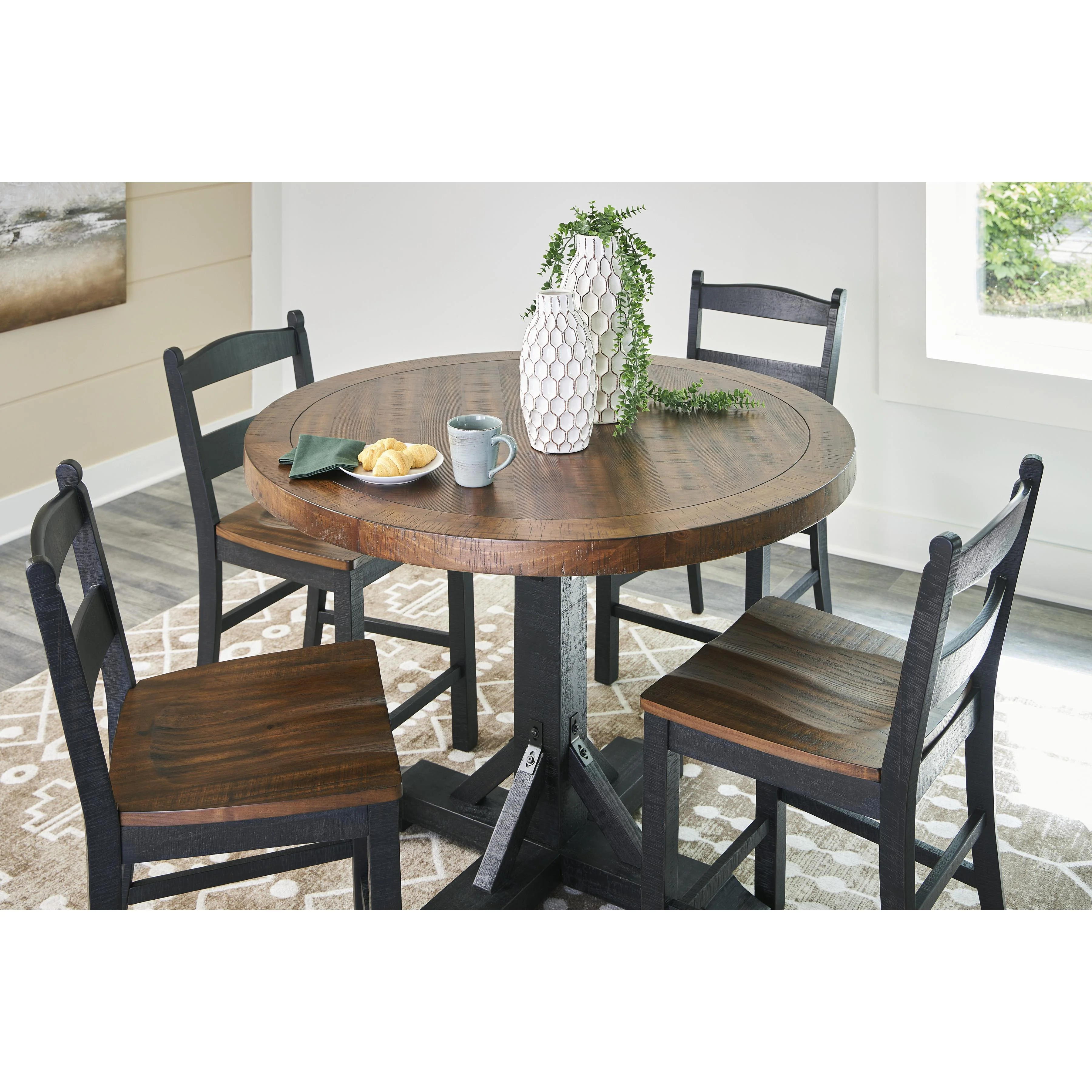 Signature Design by Ashley Valebeck D546D21 Counter Height Dining Table - Image 7