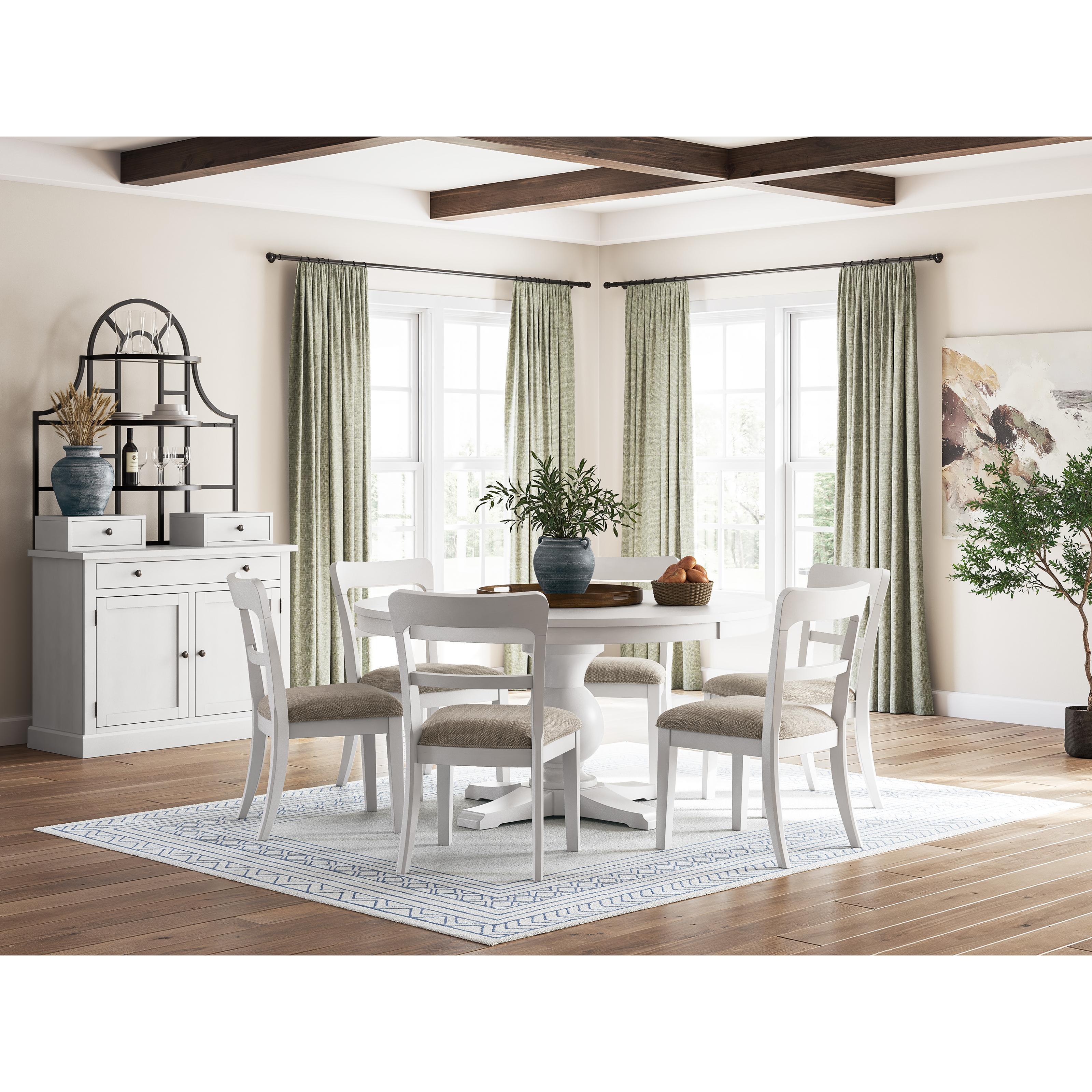 Signature Design by Ashley Round Greddinton Dining Table with Pedestal Base PCD824-50B/PCD824-50T - Image 5