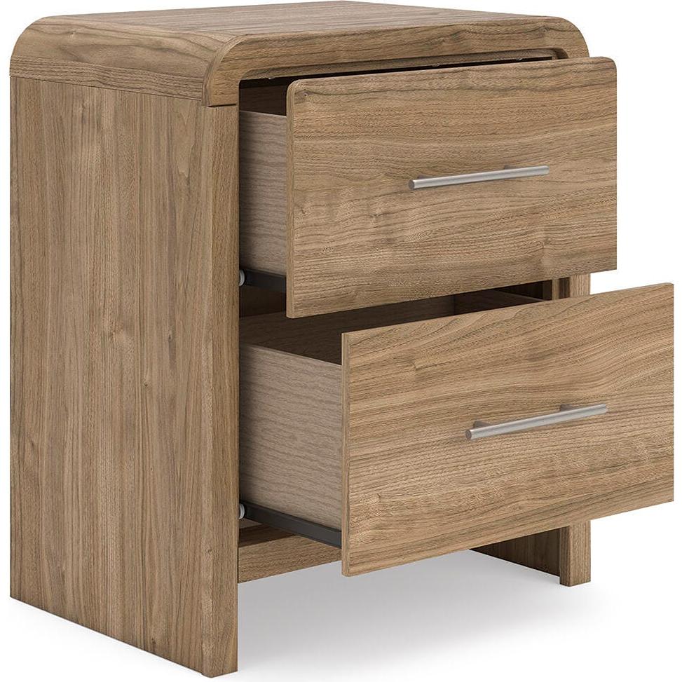Signature Design by Ashley Dovander PCB1121-92 Two Drawer Night Stand - Image 3