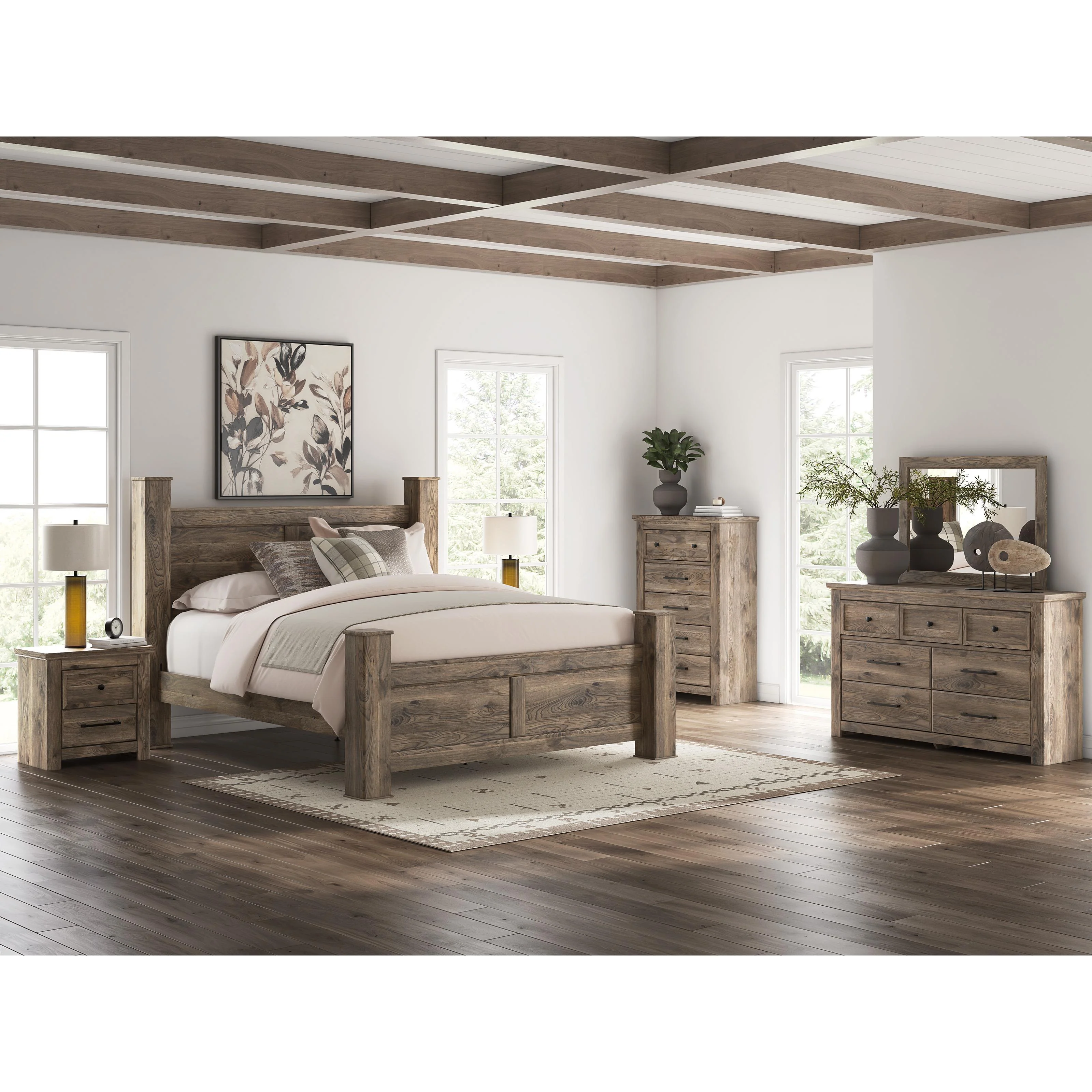 Signature Design by Ashley Rusticott PCB2260-36 Bedroom Mirror - Image 4