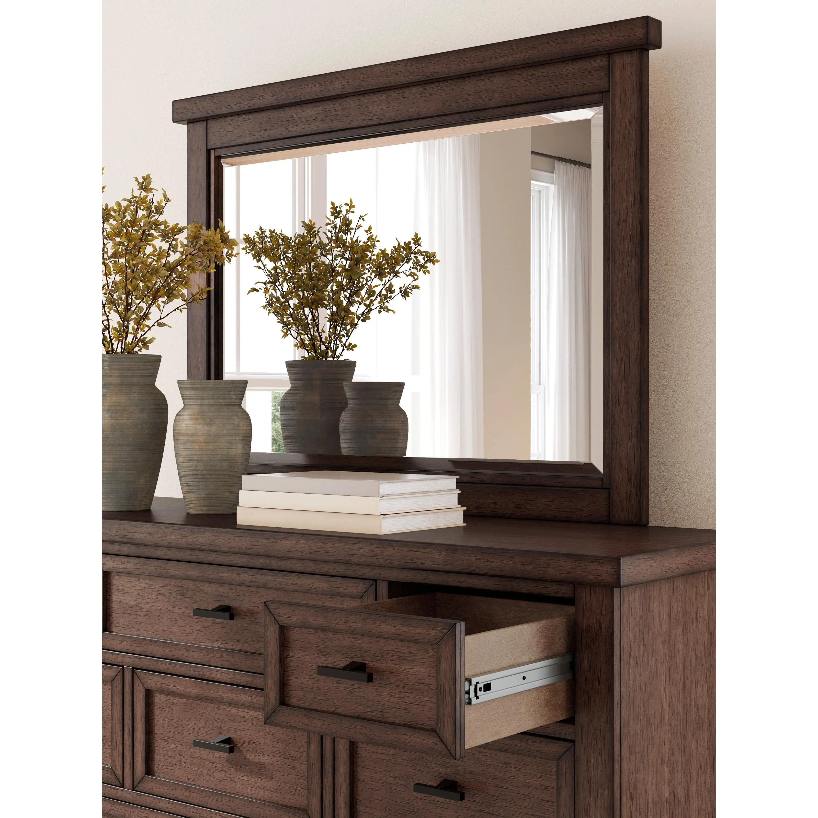 Signature Design by Ashley Taffenbrook B849B1 Dresser and Mirror - Image 5